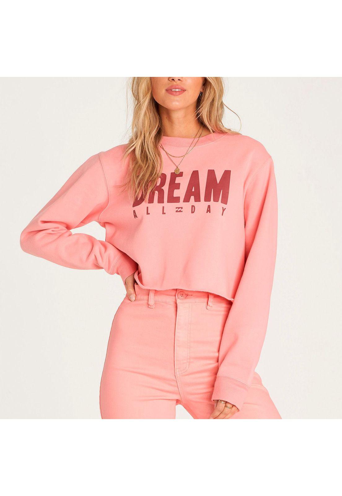 Polerón Mujer Chop Up Coral-0