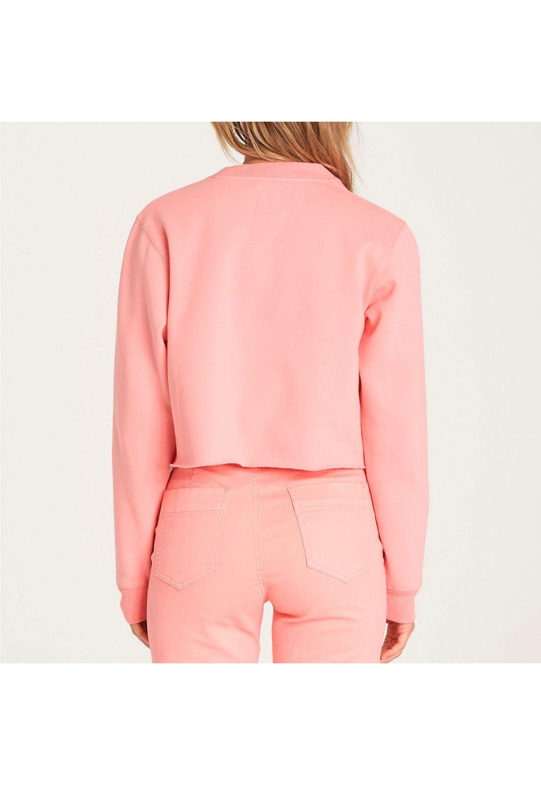 Polerón Mujer Chop Up Coral-1