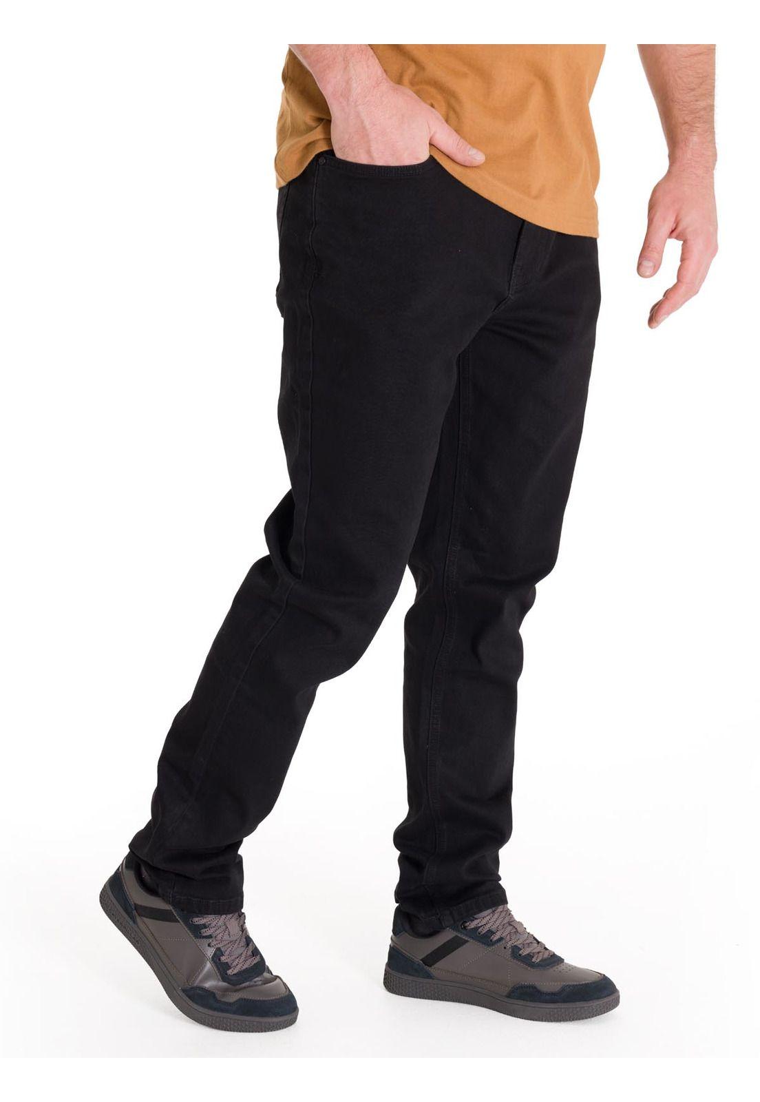 Jeanse Slim Triblend Hombre Negro-1