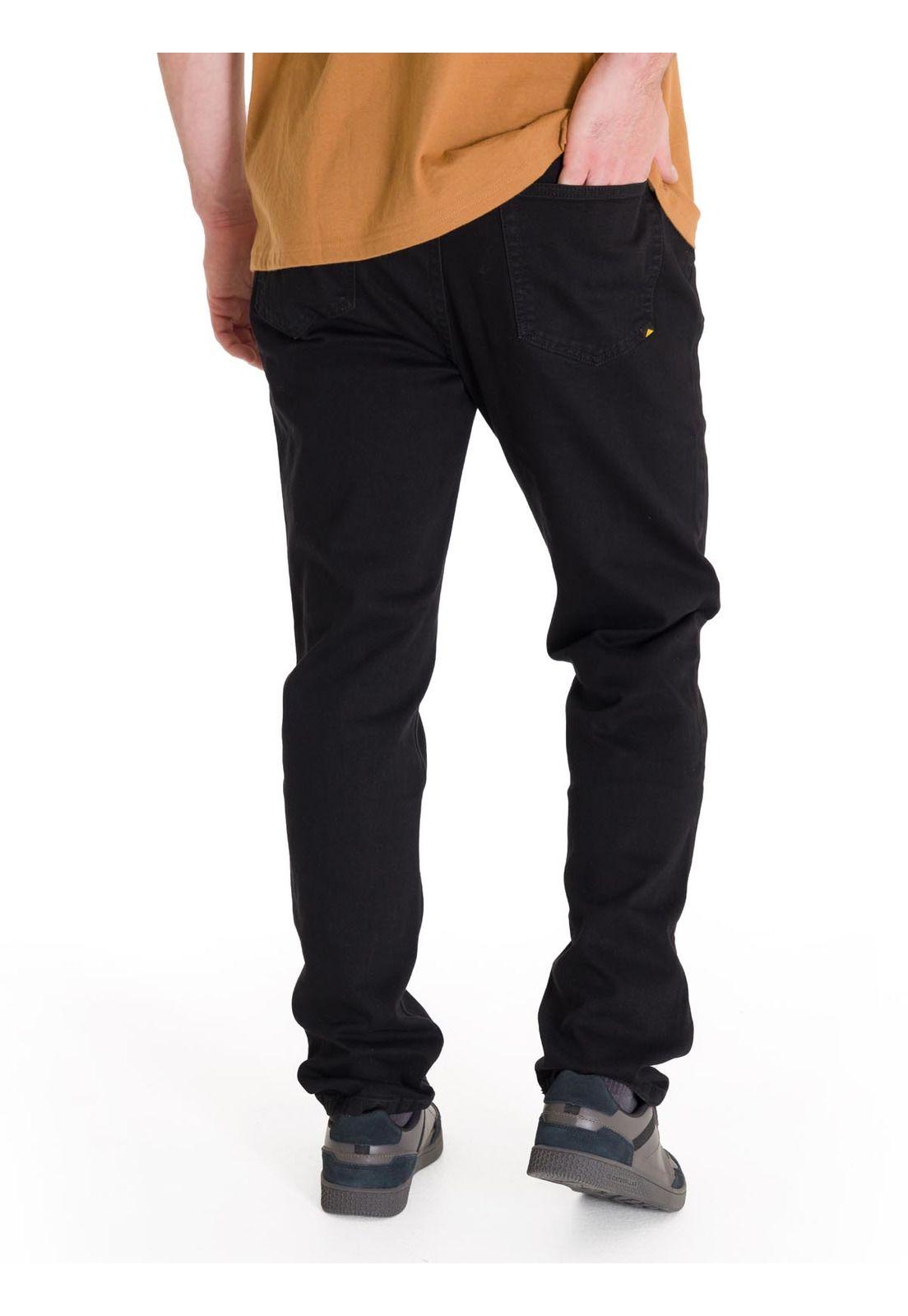 Jeanse Slim Triblend Hombre Negro-3
