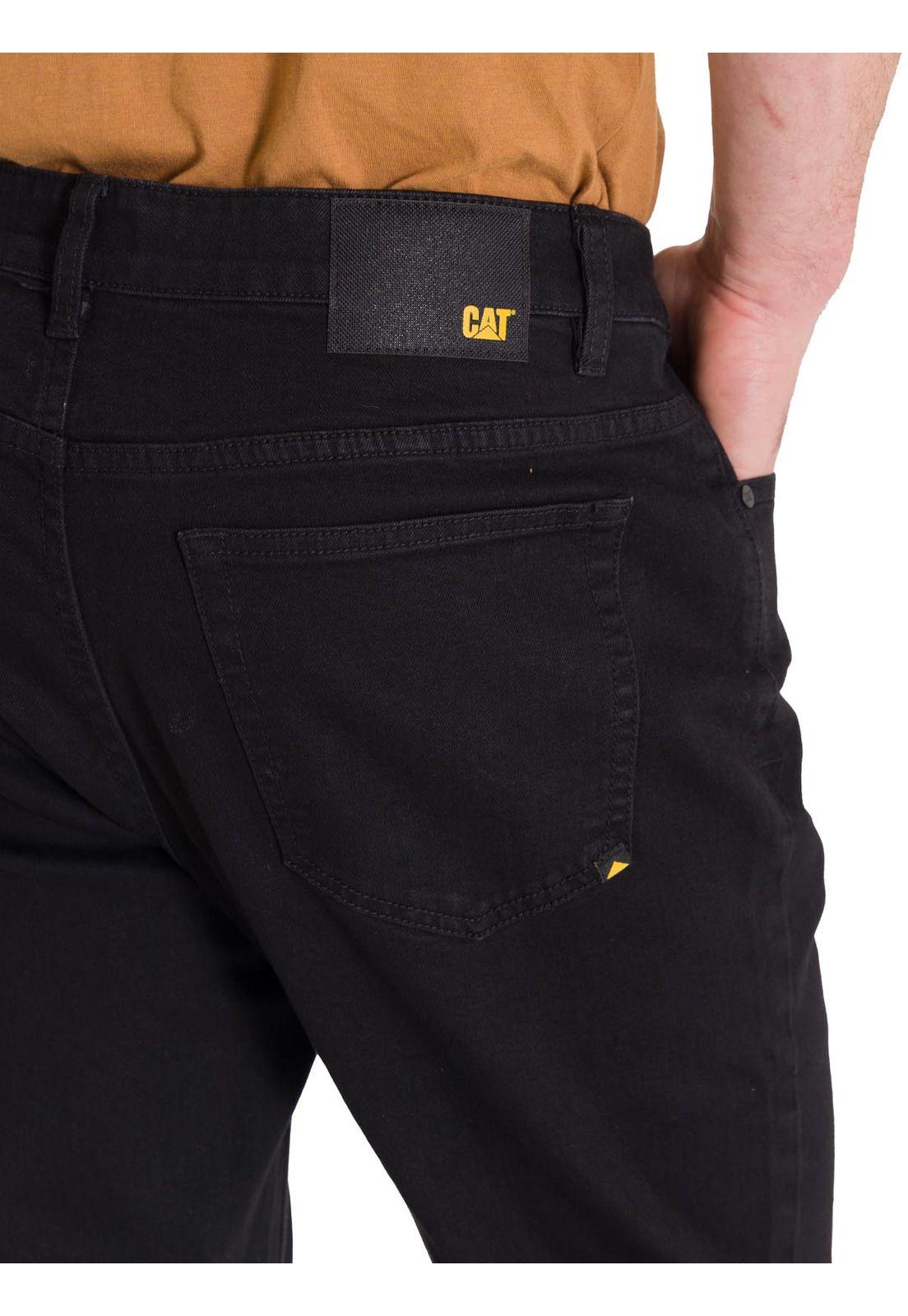 Jeanse Slim Triblend Hombre Negro-5