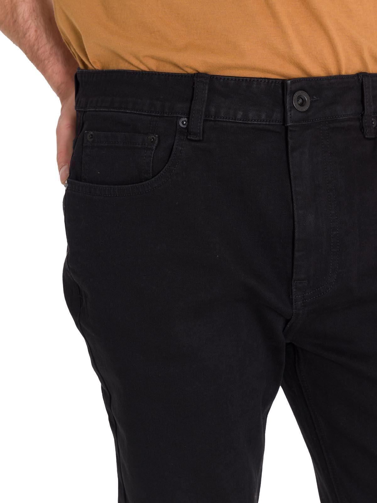 Jeans Slim Triblend Hombre Negro-4
