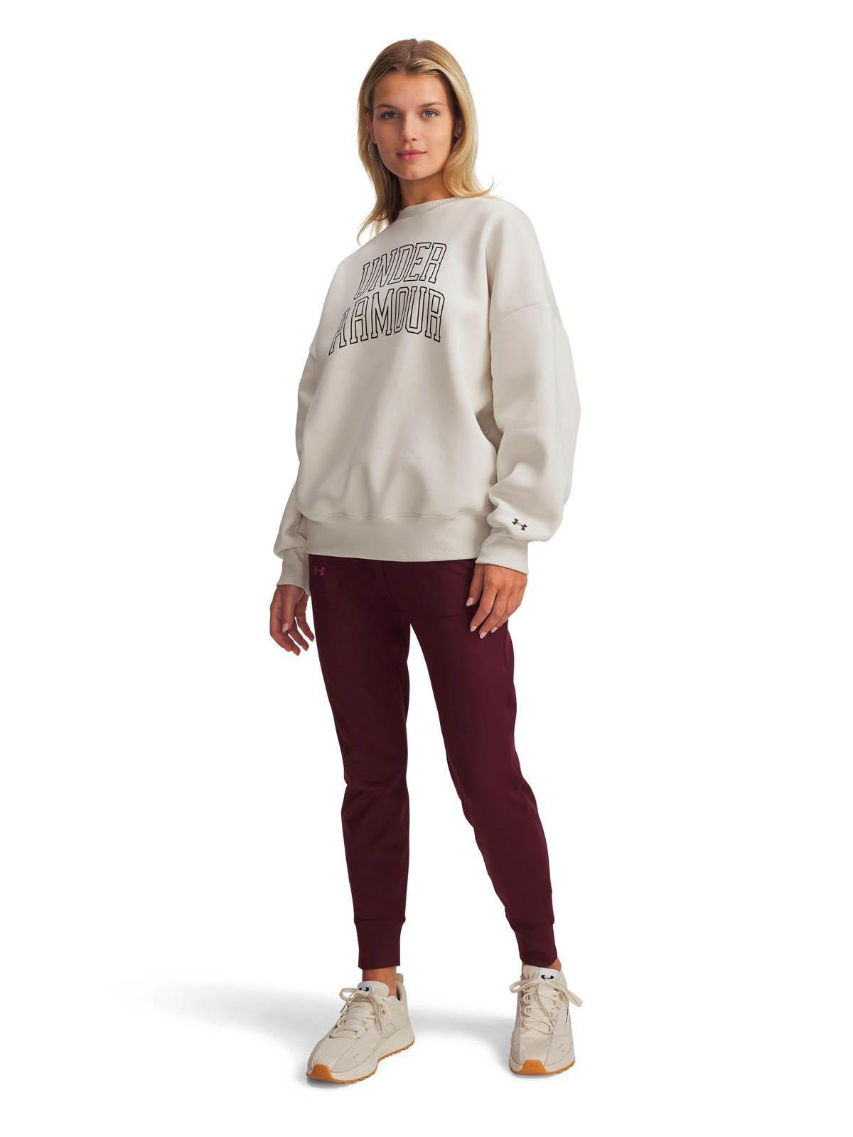 Polerón Lifestyle mujer Rival OS Varsity Blanco -3
