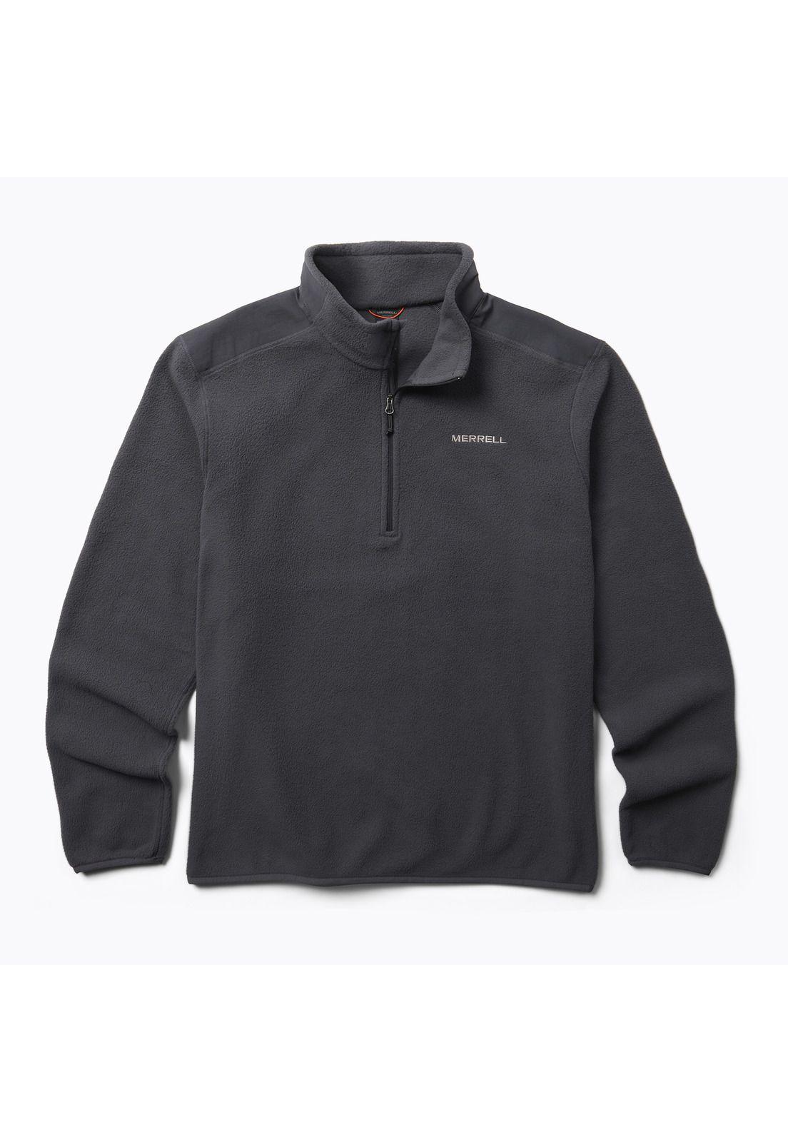 Polar Hombre Terrain 1/4 Zip Plomo-0