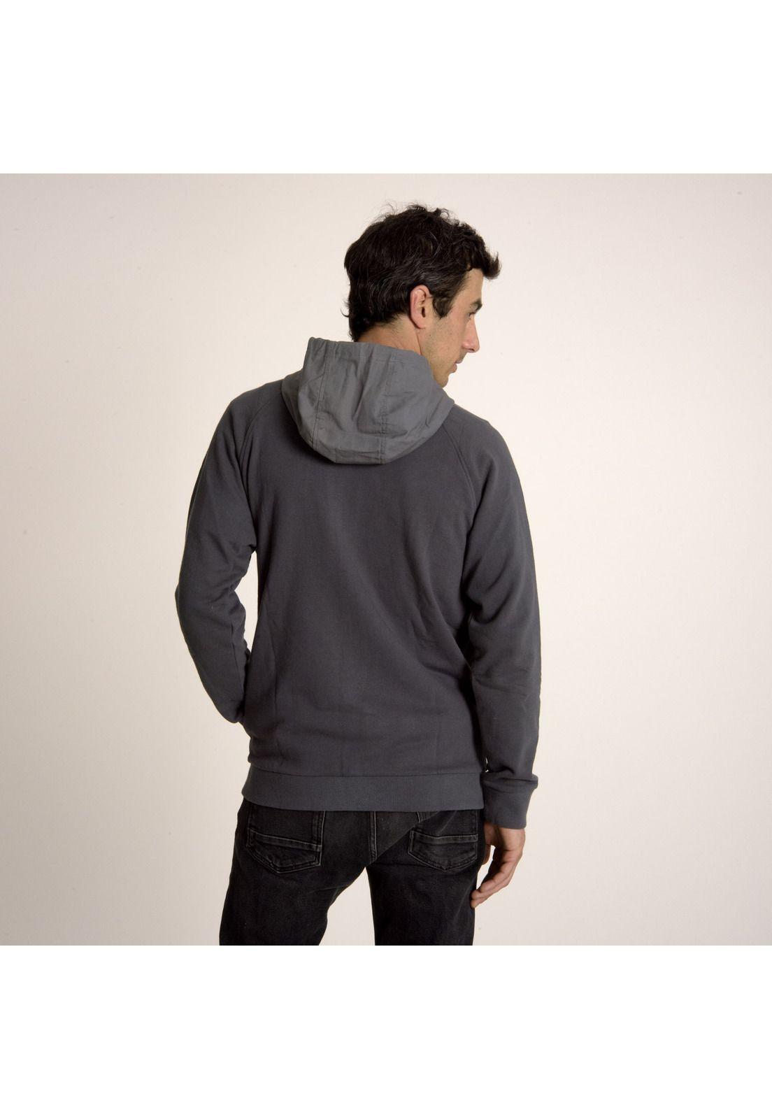 Poleron Hombre M Duck Fz Swearshirt Grafíto-3
