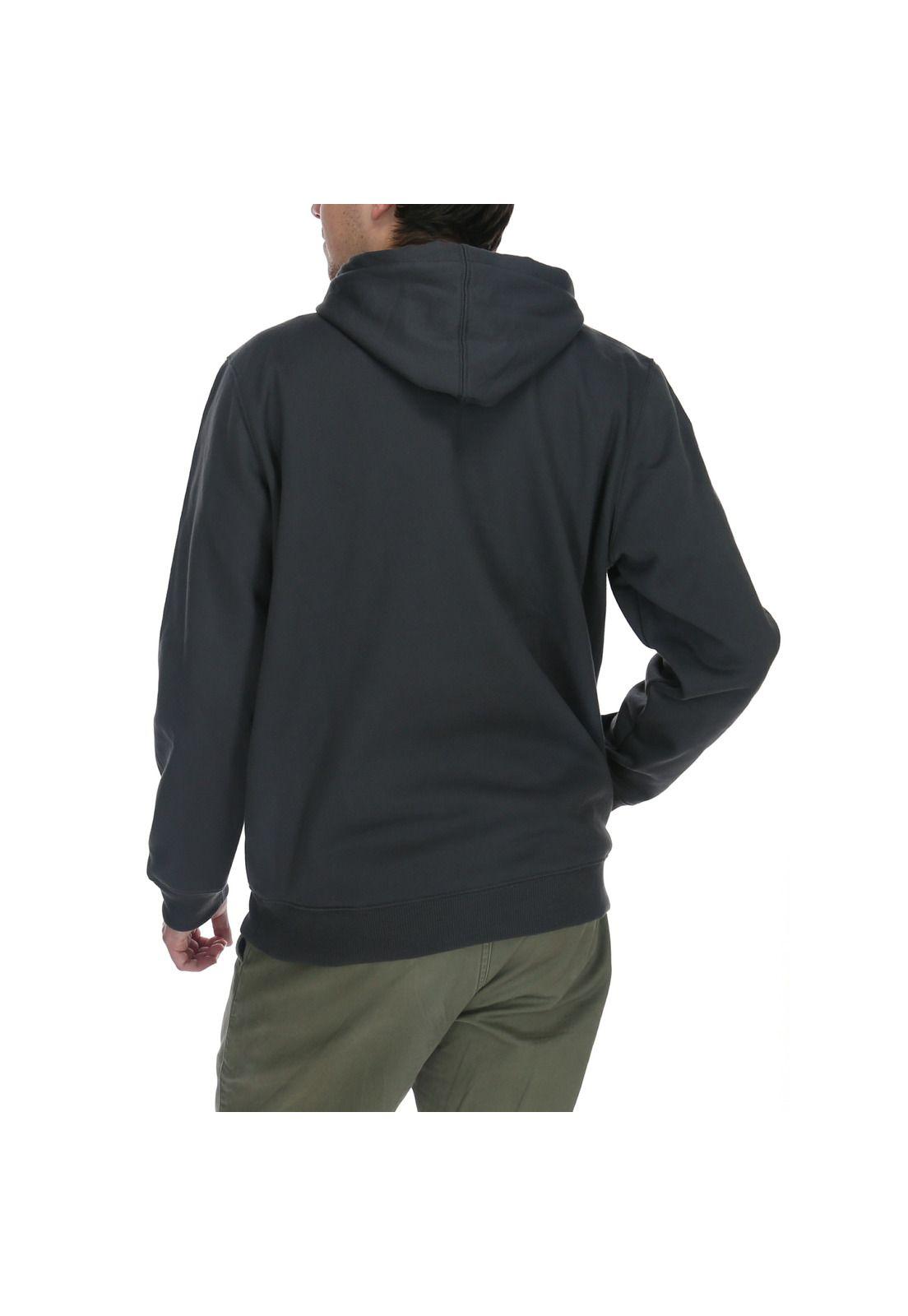Polerón Hombre Peaks Hoodie Gris-2
