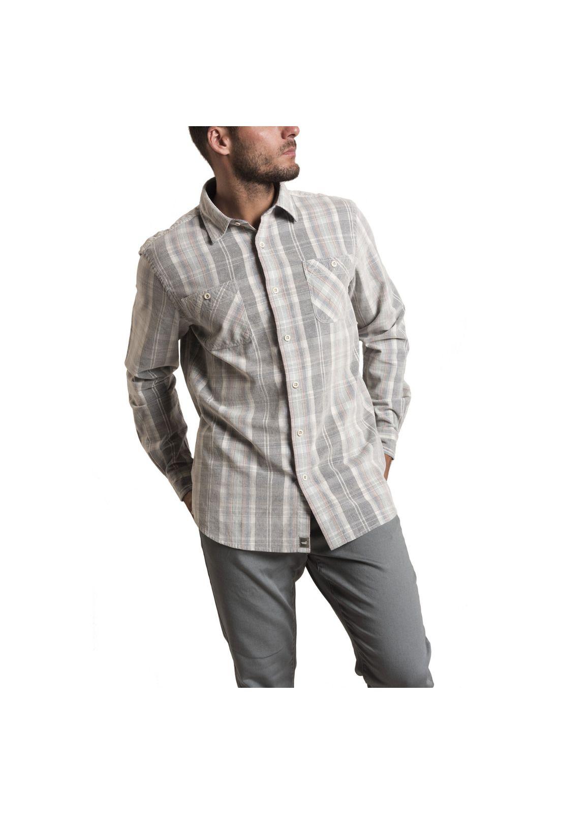Camisa Cord Tartan Rockford Azul-0
