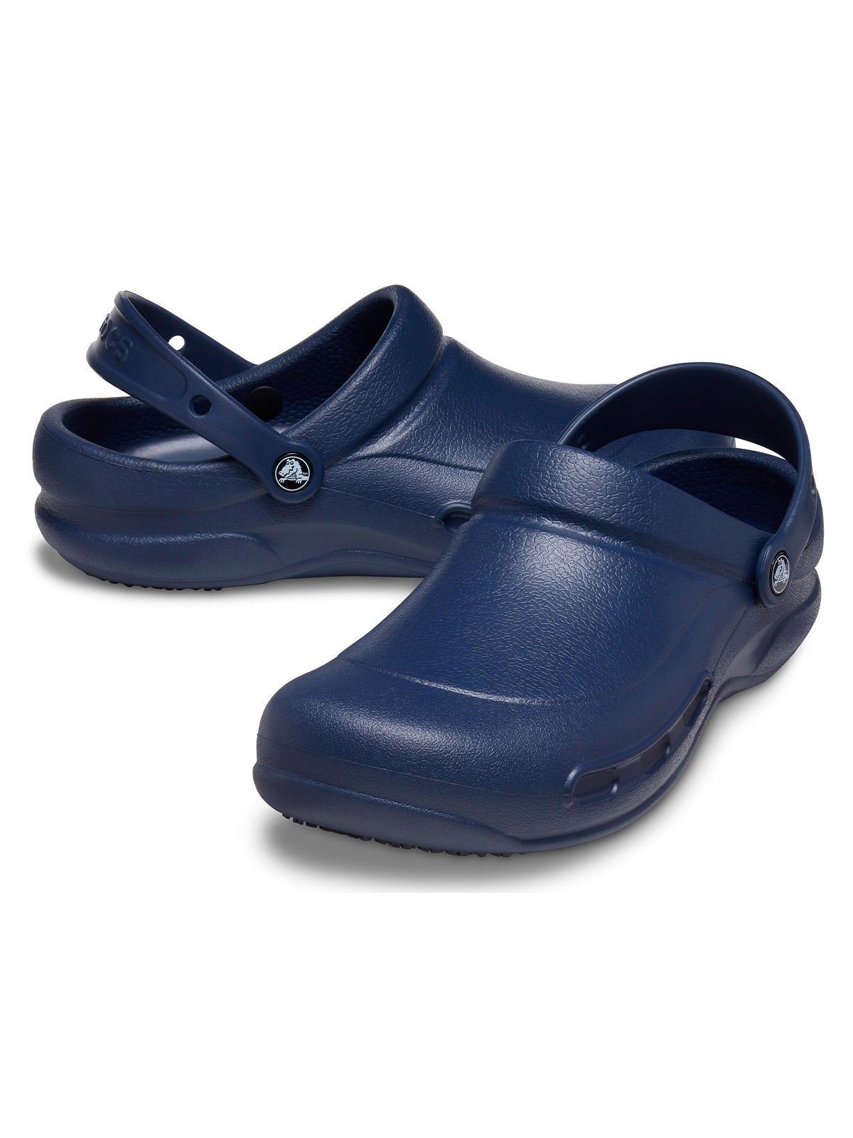 Zapato Zueco Crocs Work Bistro Azul Navy Unisex-3