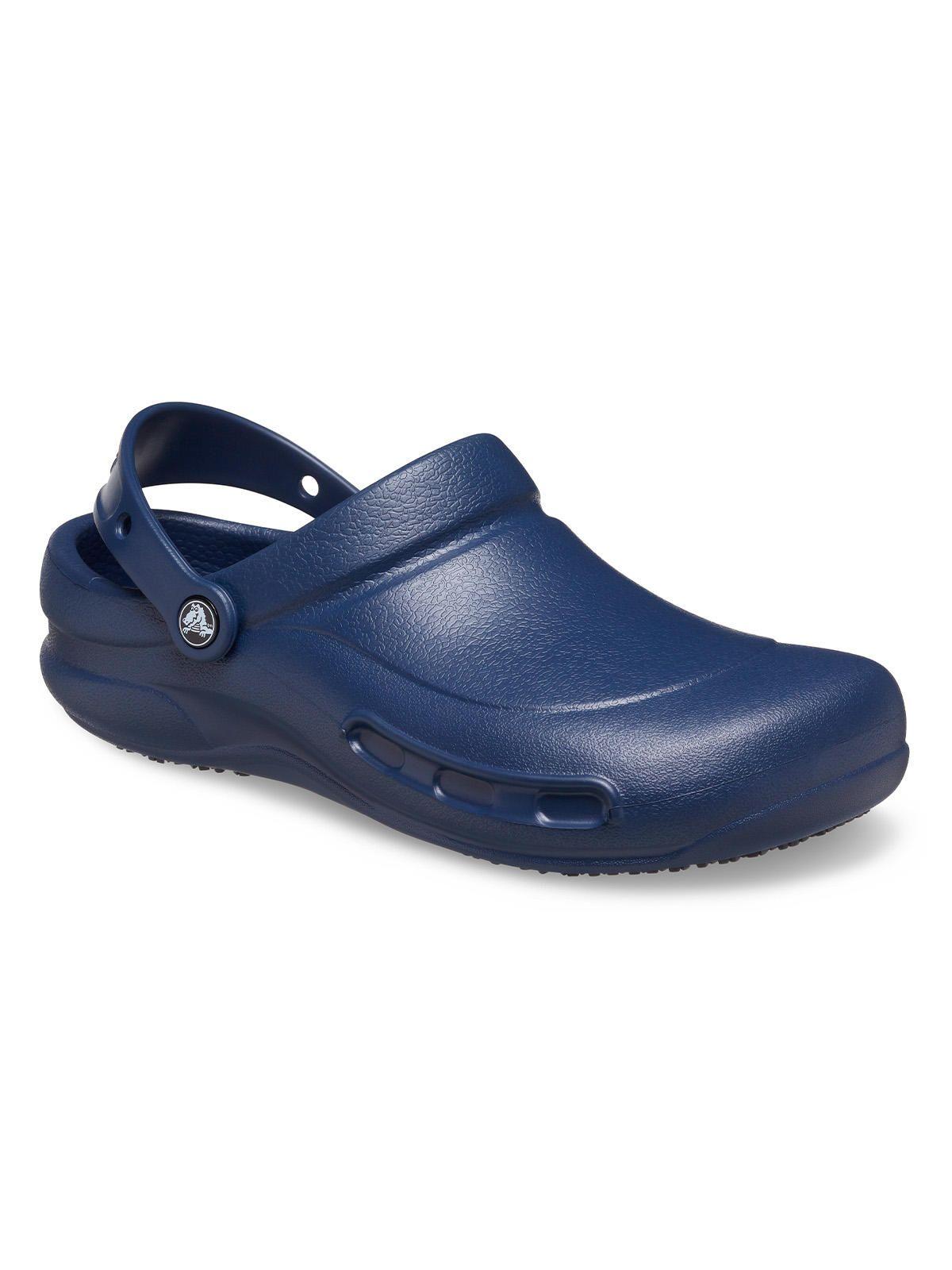 Zapato Zueco Crocs Work Bistro Azul Navy Unisex-6