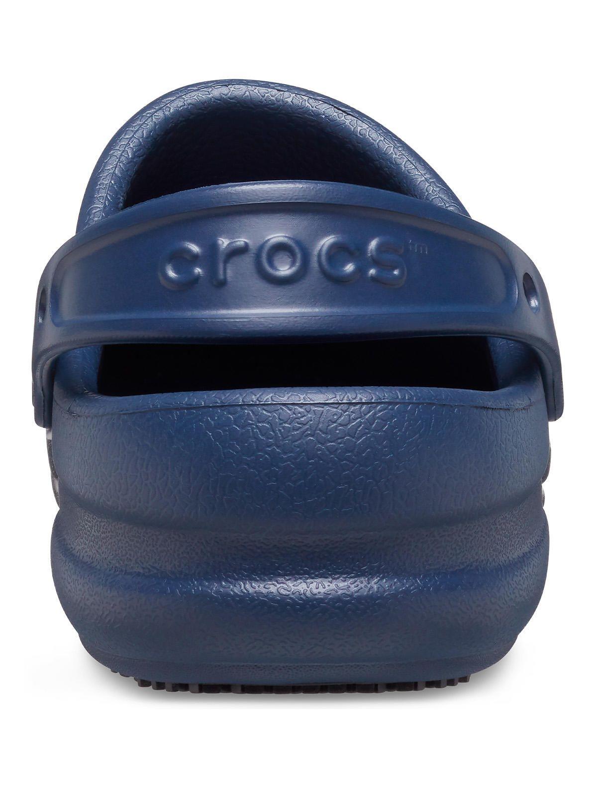 Zapato Zueco Crocs Work Bistro Azul Navy Unisex-7