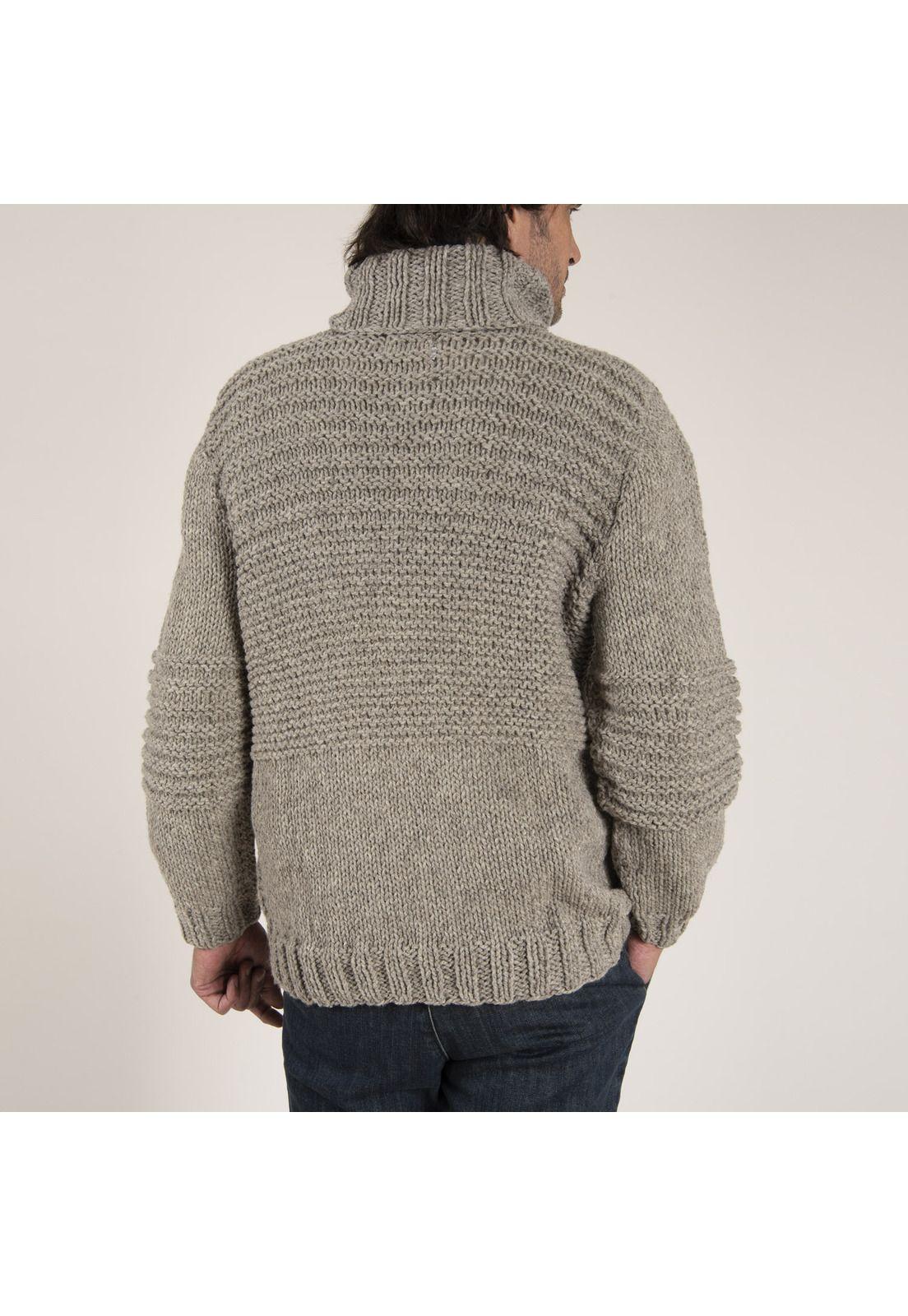 Chaleco Lana Pequen Gris Hombre Rockford-3