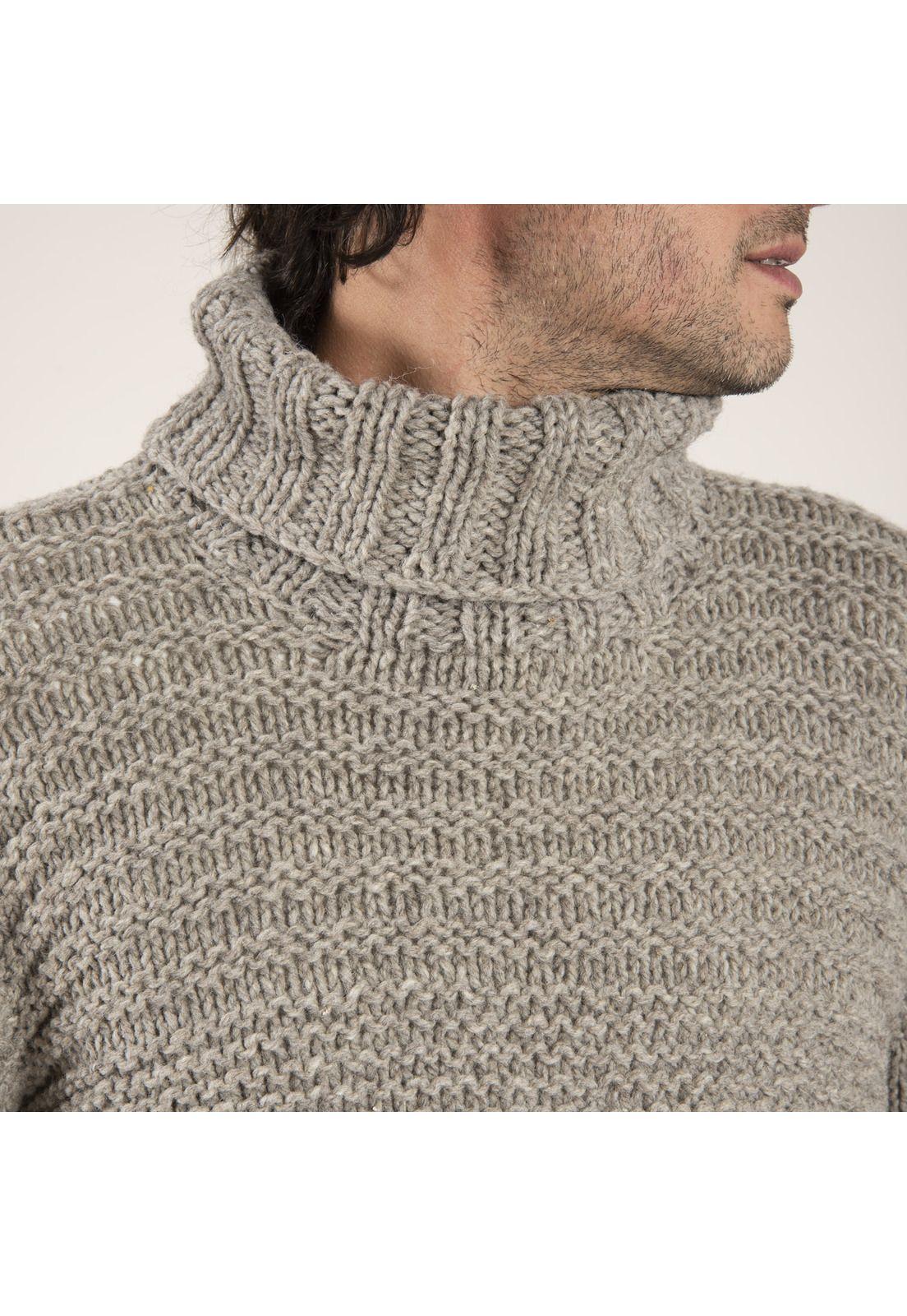 Chaleco Lana Pequen Gris Hombre Rockford-4