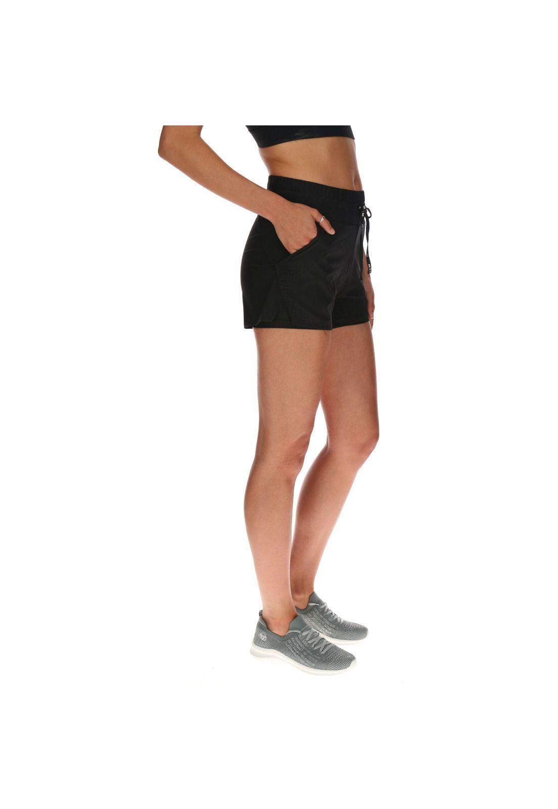 Short Short w/inn Legg Negro-3