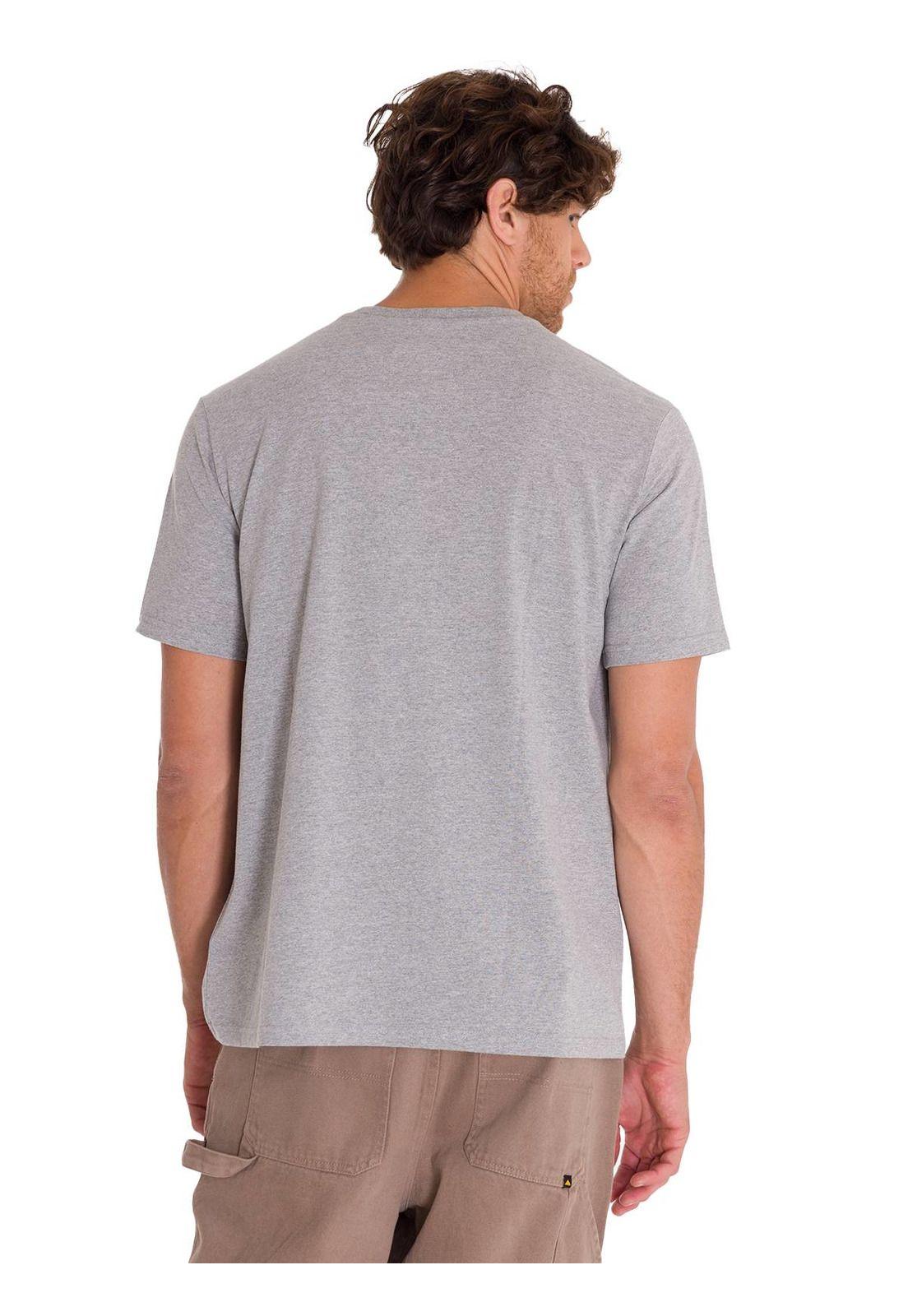 Polera Casual Retro Danny Diesel 3 Hombre Gris-3