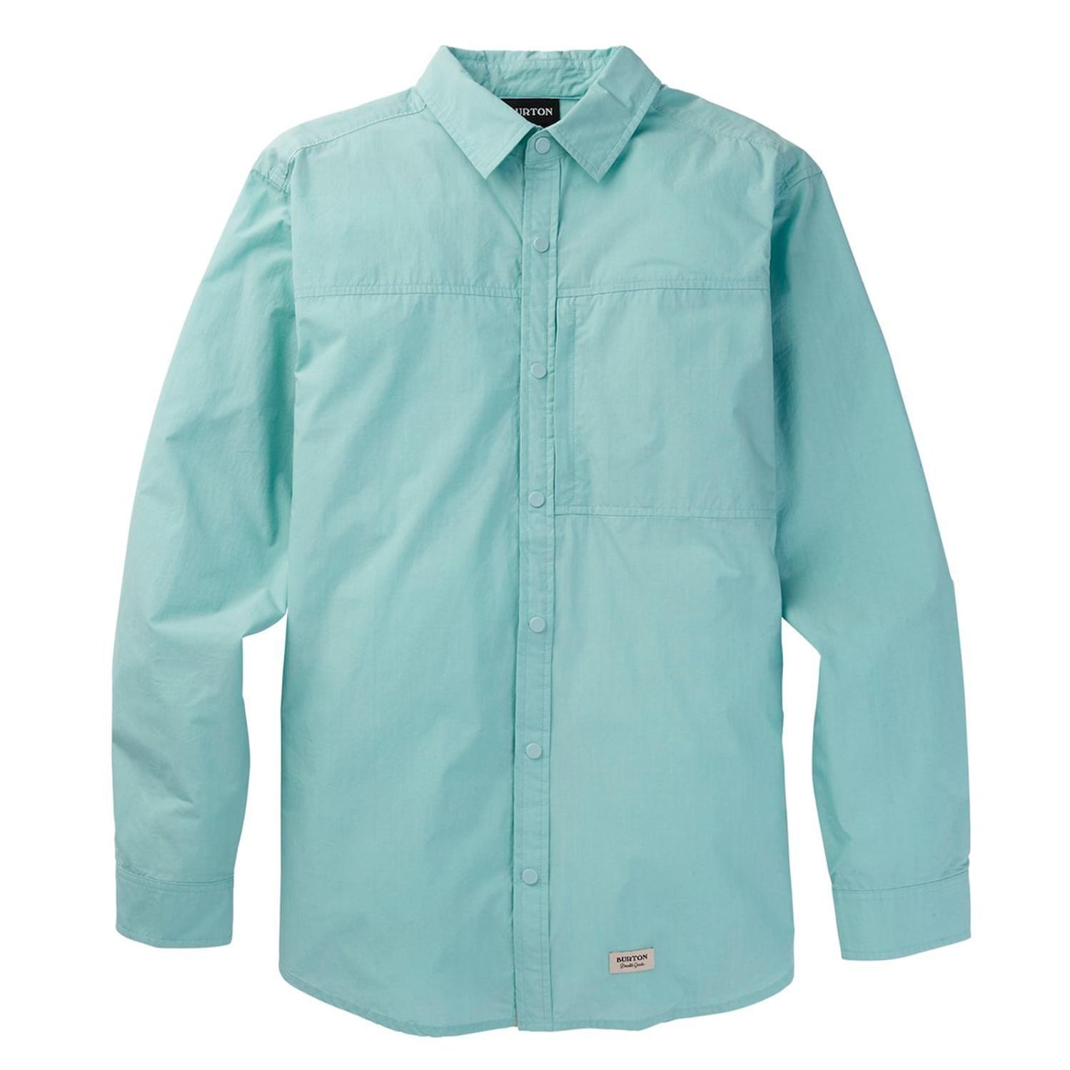 Camisa M/L Hombre M Ridge Shirt Celeste Burton-0