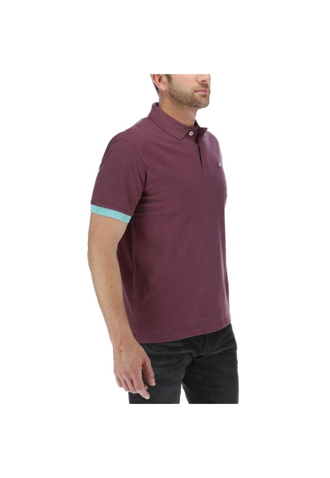 Polera Polo Hombre Code Polo Morado-3