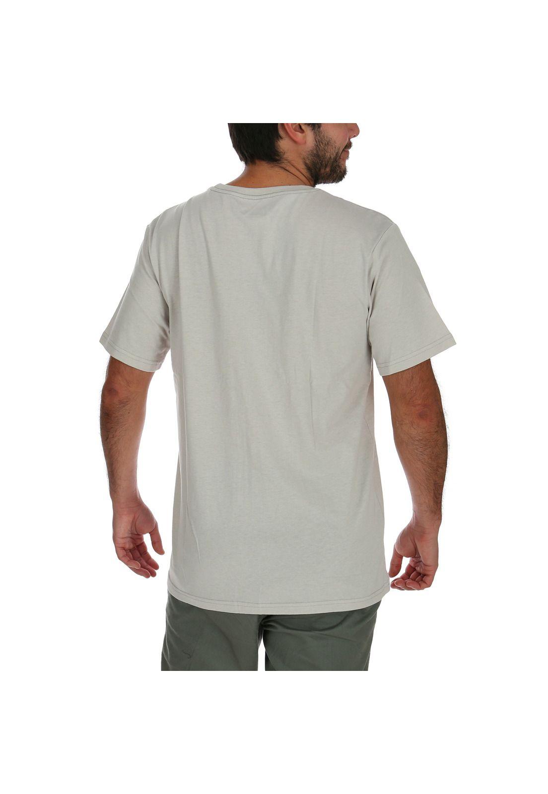Polera M/C Hombre Pattern Ss Crema-2