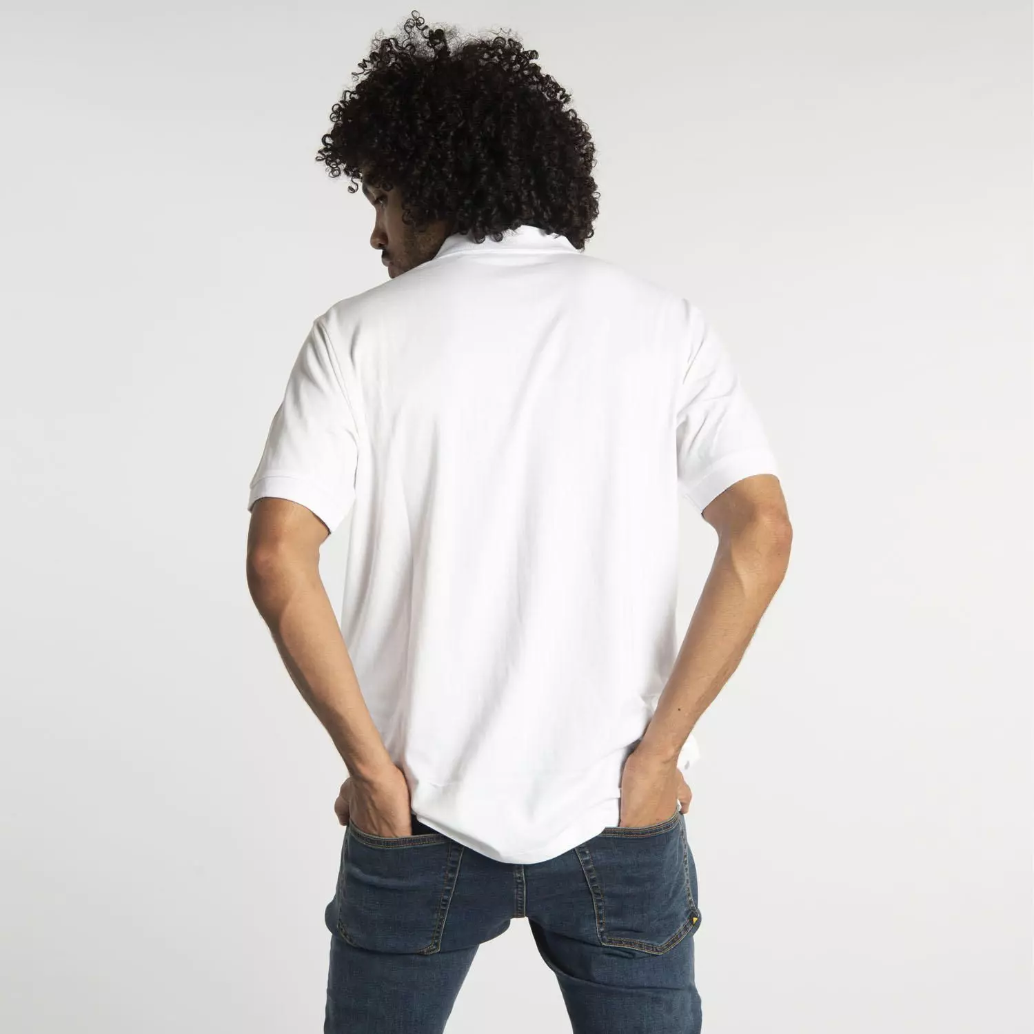 Polera Polo Hombre Fdtn Jersey Knit Pol Blanco-2