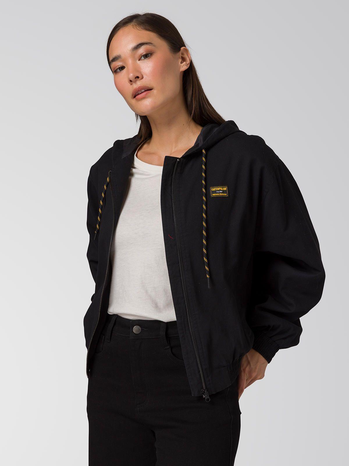 Chaqueta Mujer Utility Negro-1
