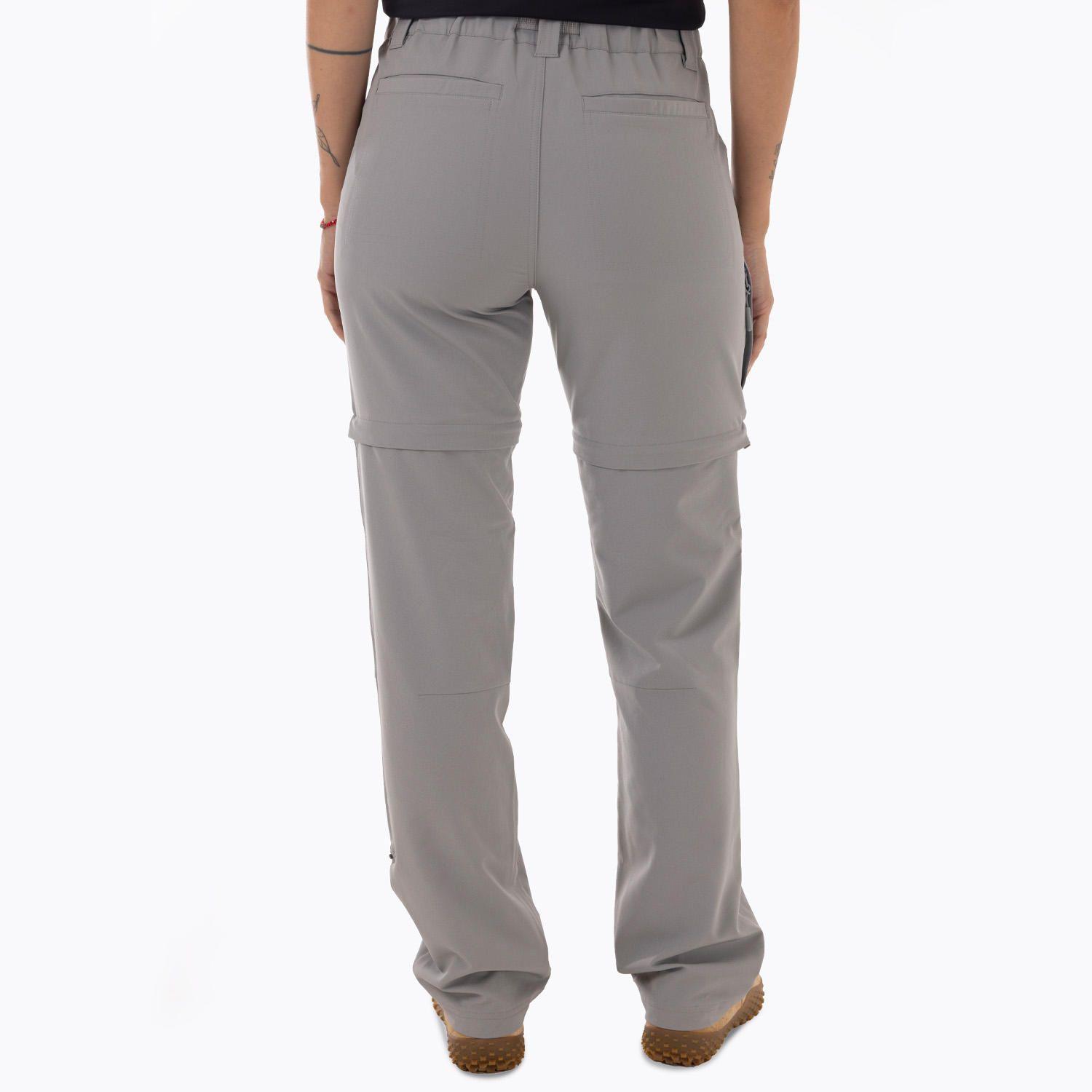 Pantalón Mujer 4 Way Spandex Gris-2