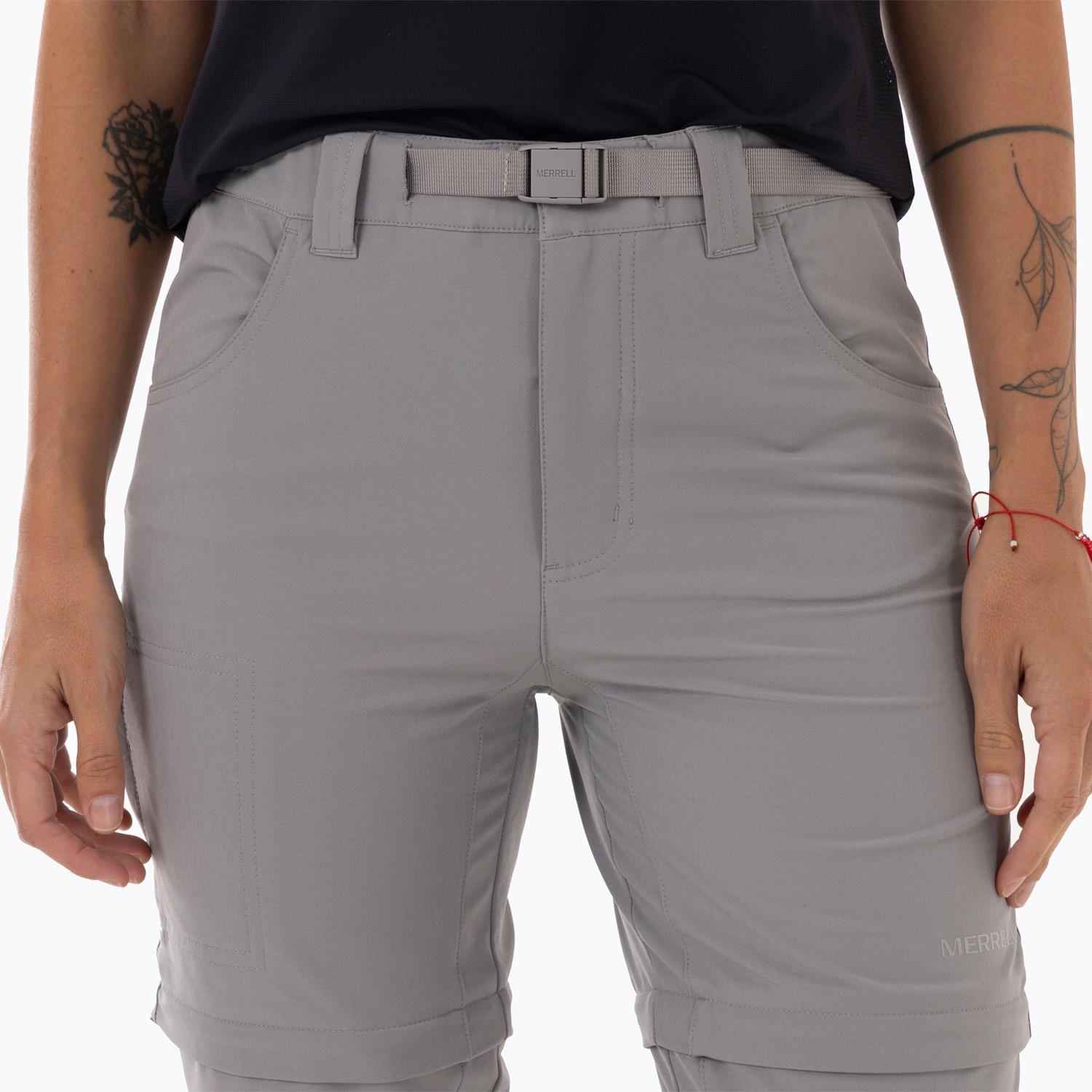 Pantalón Mujer 4 Way Spandex Gris-4