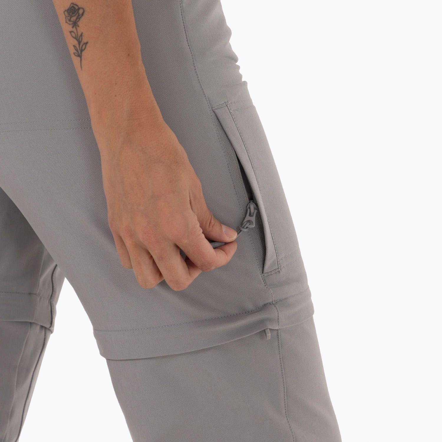 Pantalón Mujer 4 Way Spandex Gris-5