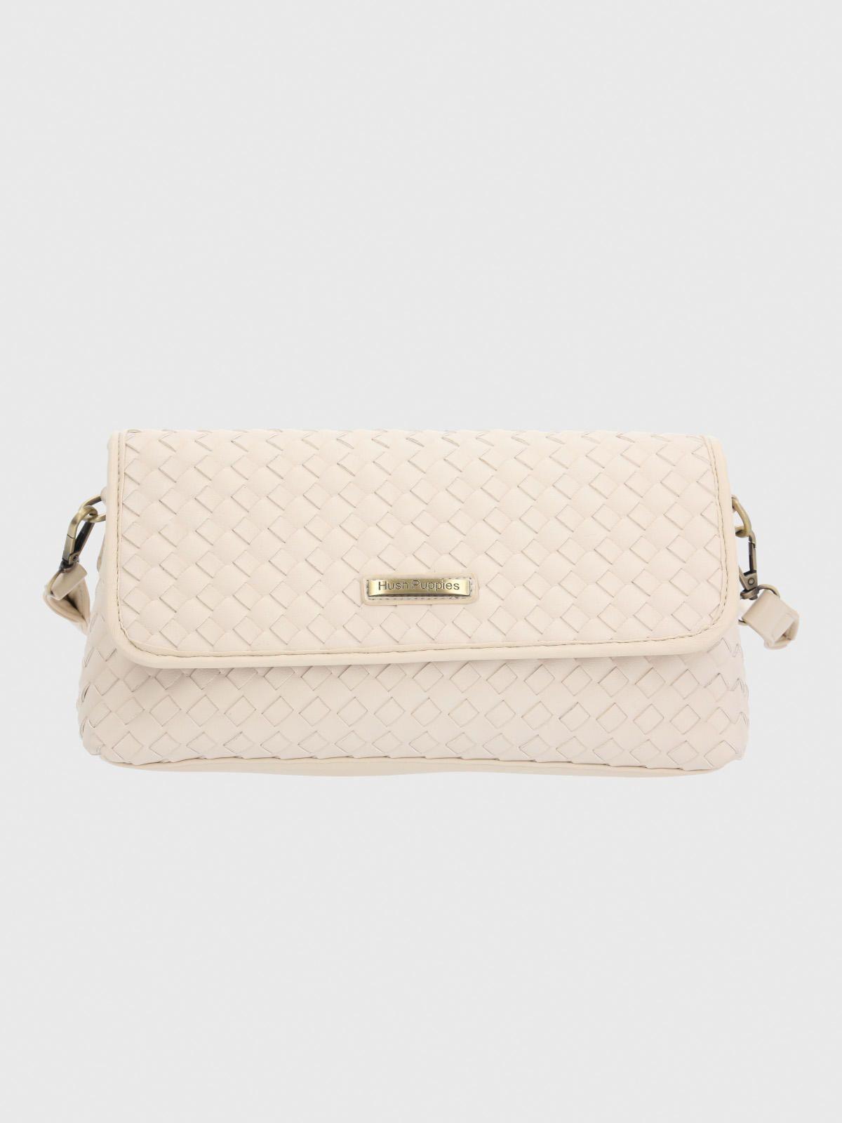 Cartera Ecocuero Mujer Brass Bag Blanco-0