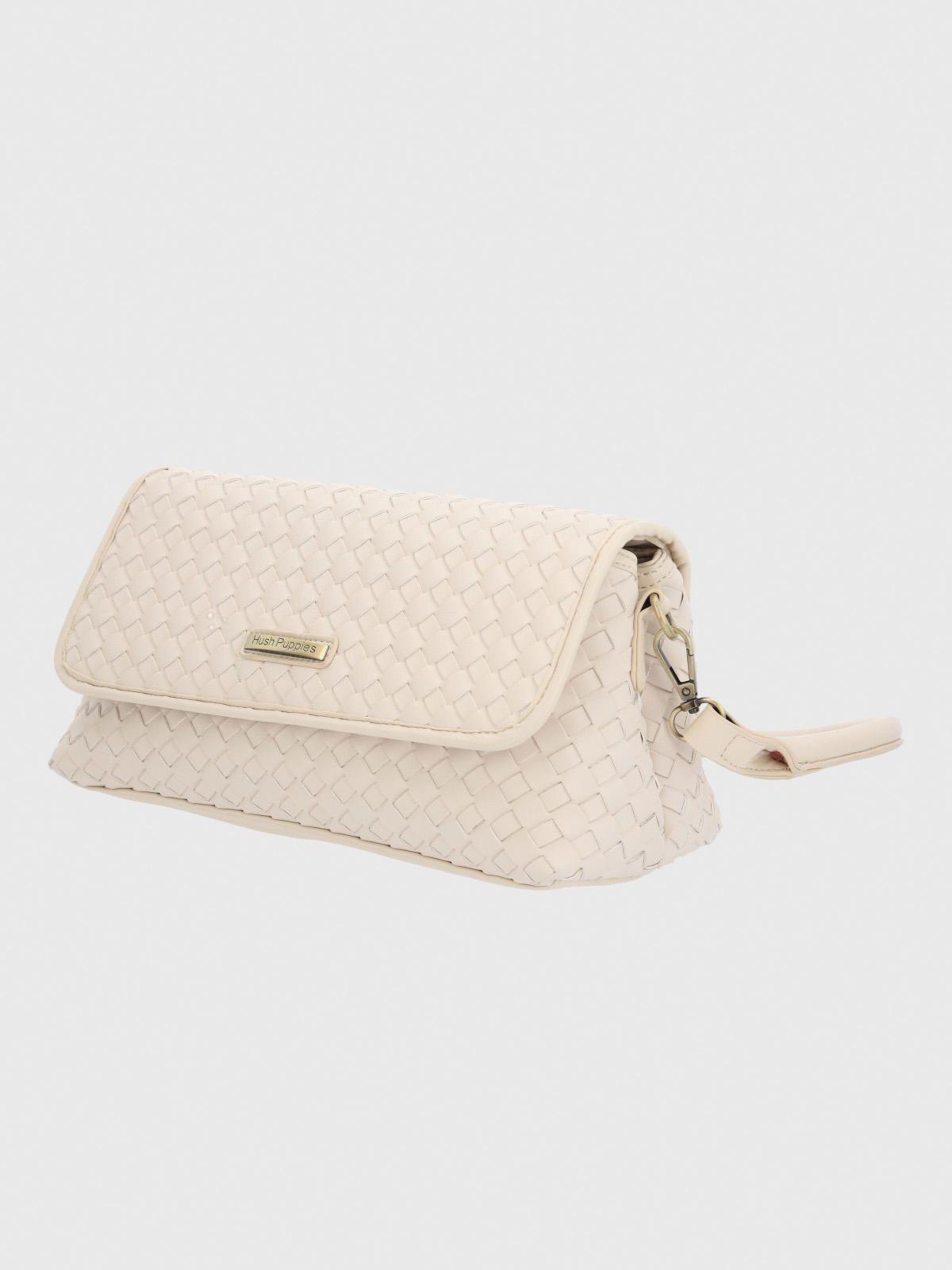 Cartera Ecocuero Mujer Brass Bag Blanco-1