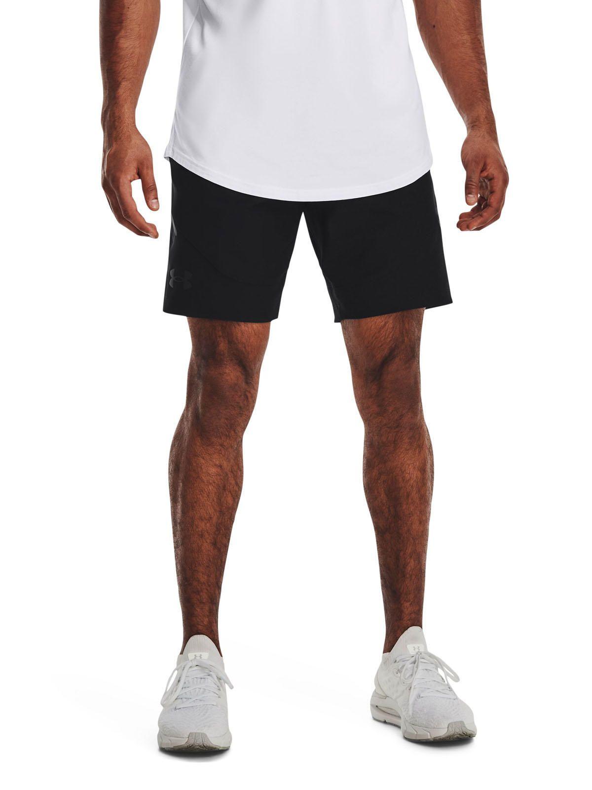 Shorts UA Unstoppable para hombre Negro-3