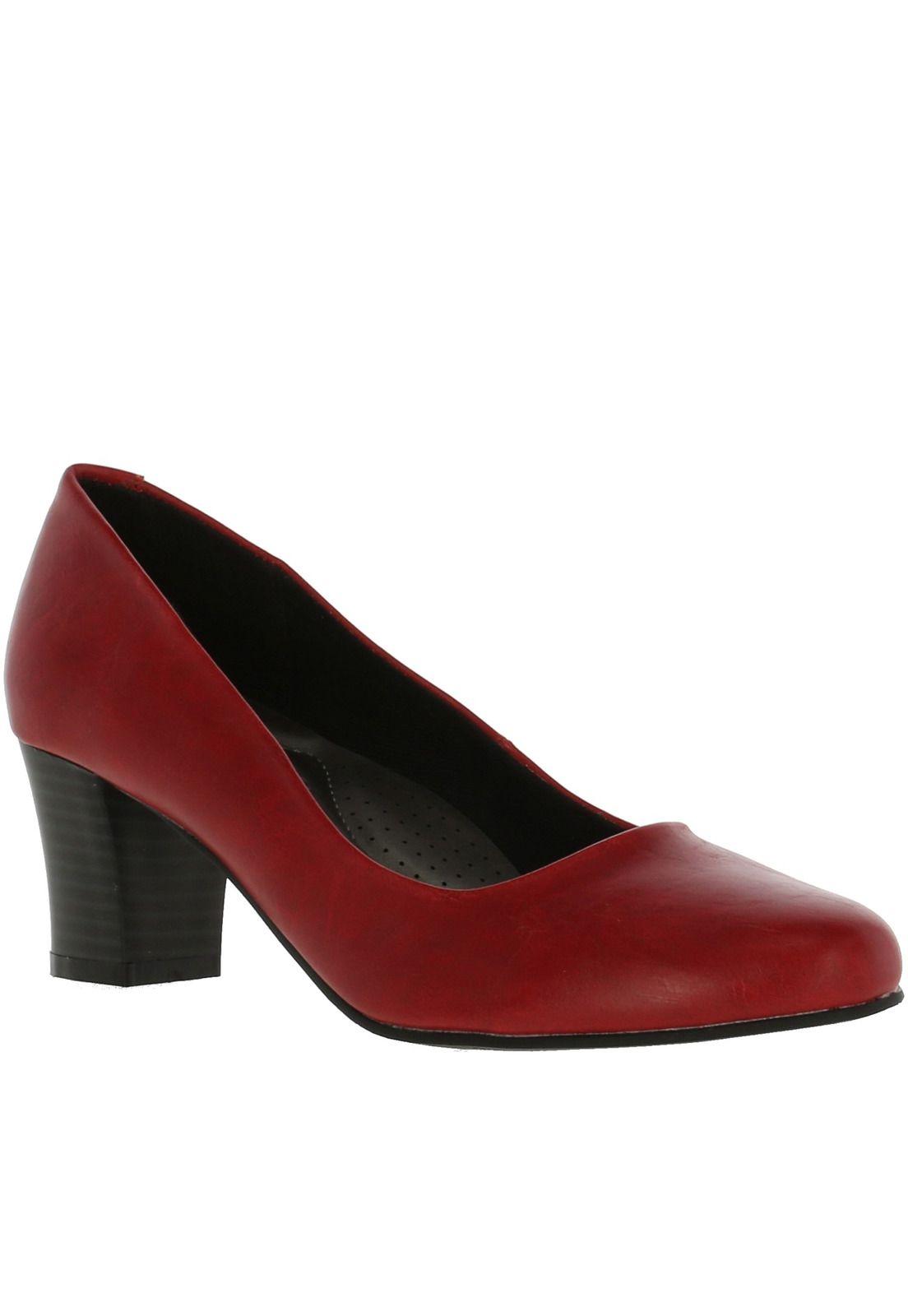 Zapato Canela Rojo-0
