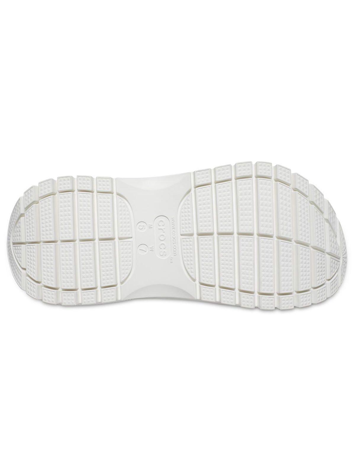Zueco Crocs Mujer Mega Crush Clog Blanco-5
