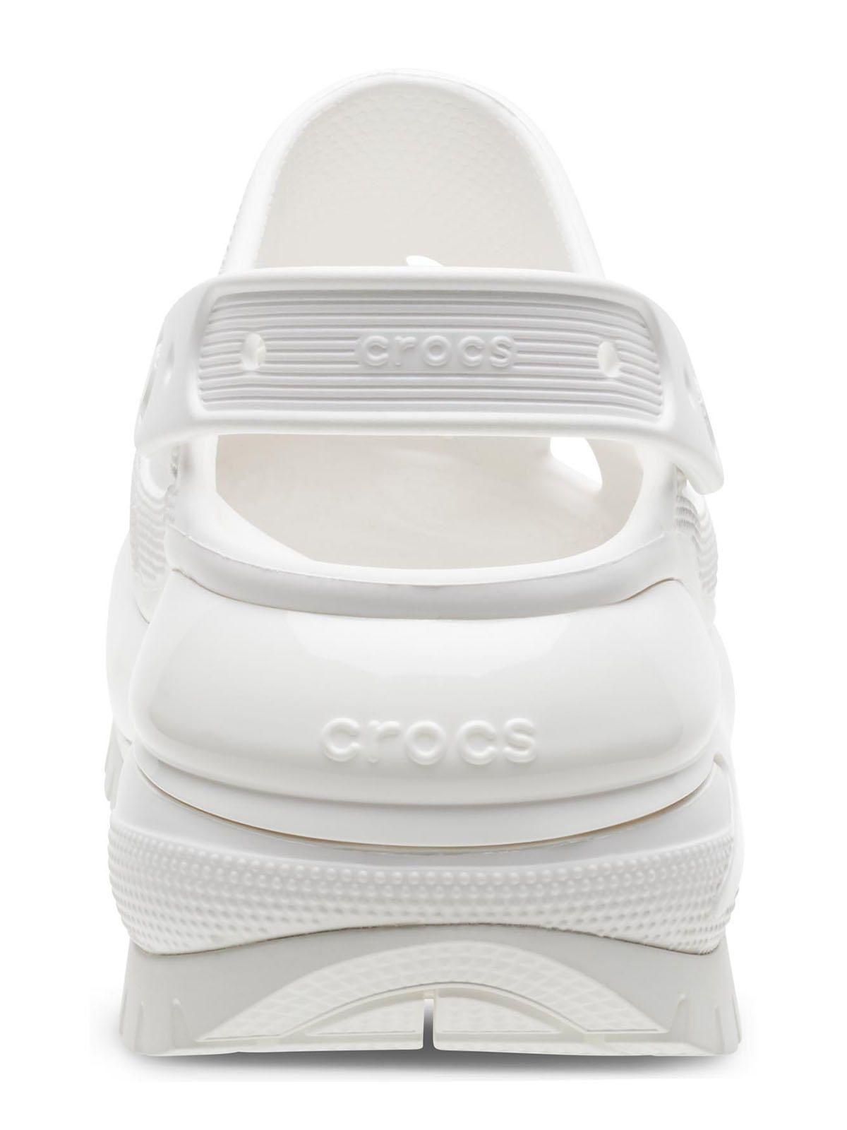 Zueco Crocs Mujer Mega Crush Clog Blanco-7