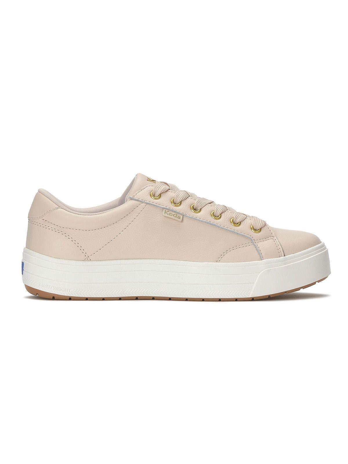 Zapatilla Cuero Mujer Park  Leather Rosado-0