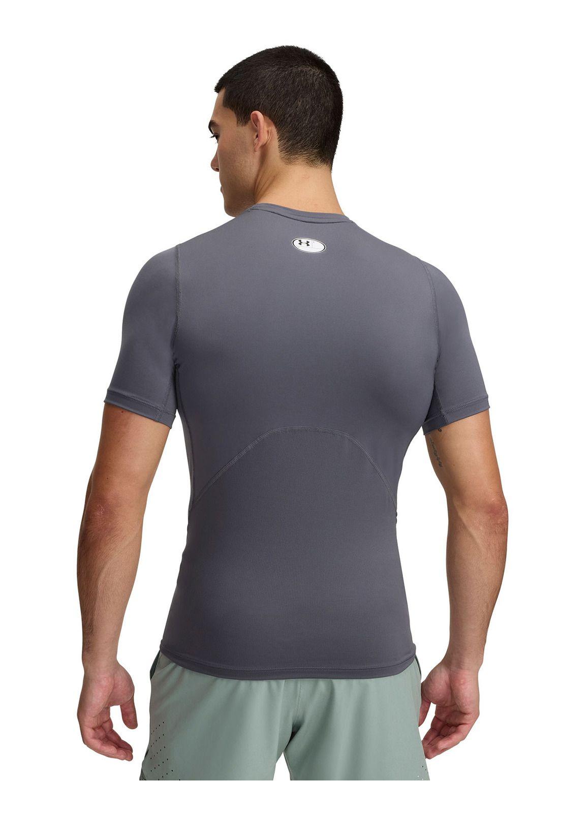Primera Capa Mnga Crta Heatgear Hmbre Gris-1