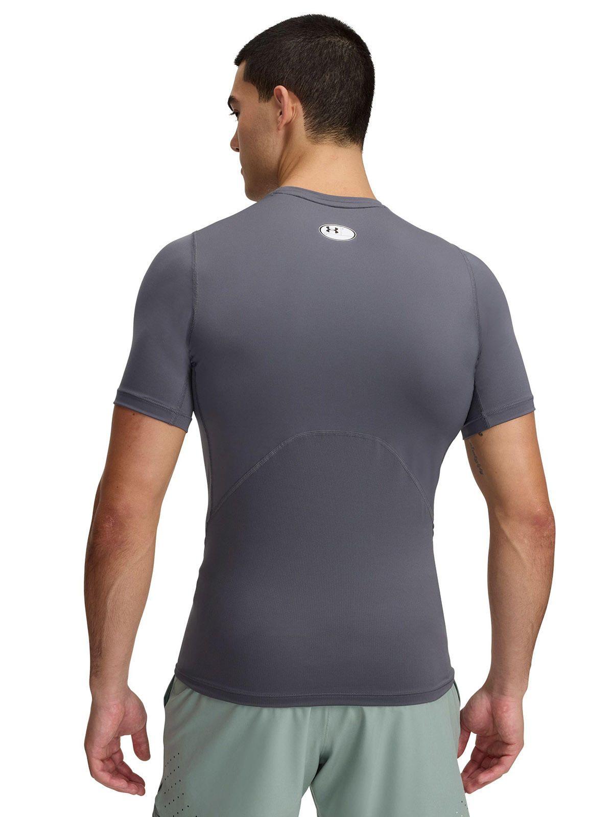 Primera Capa Mnga Crta Heatgear Hmbre Gris-1