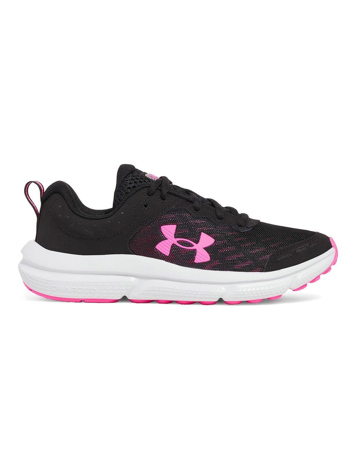Zapatillas run Assert 10 para niñas negro-0