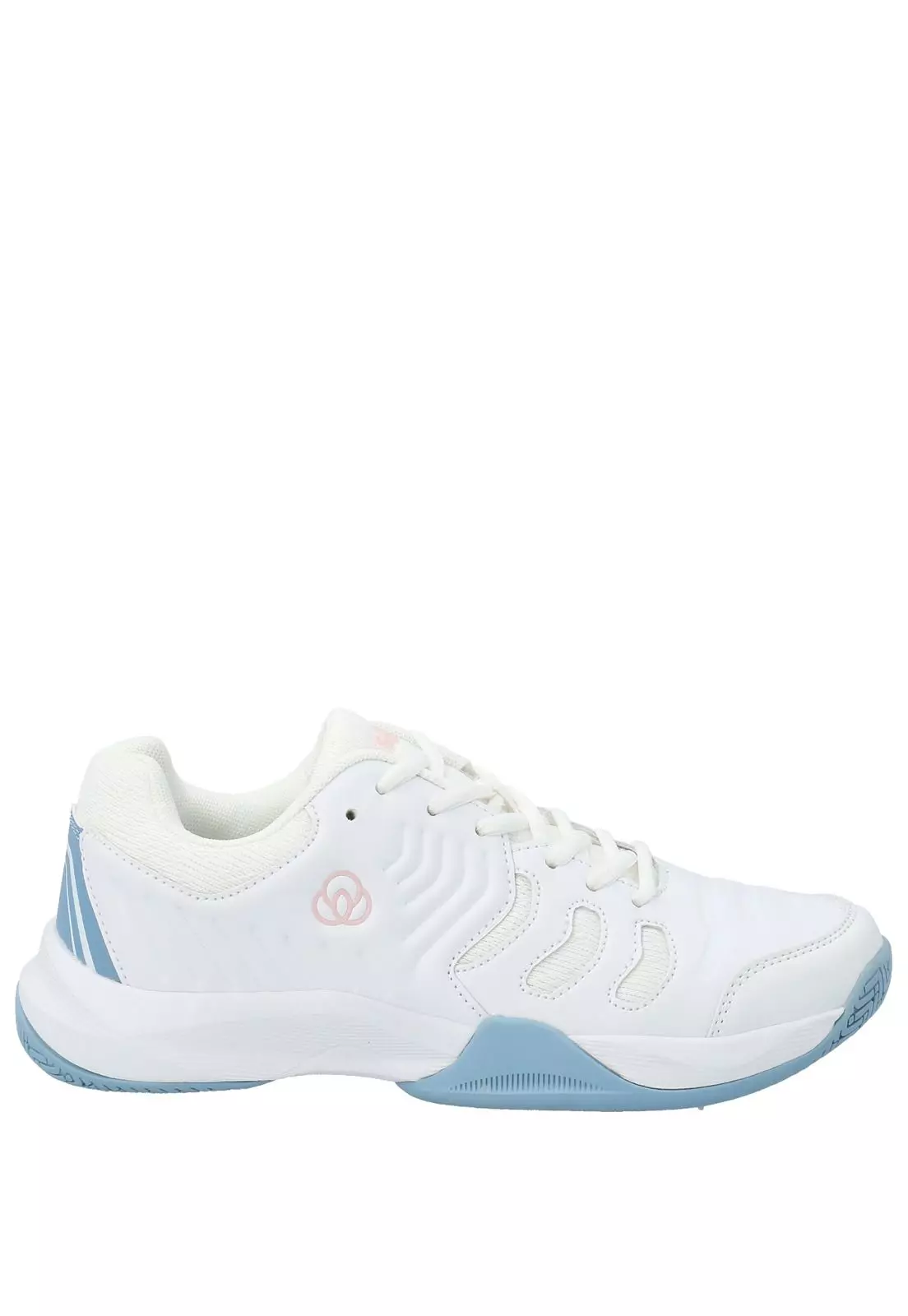 Zapatilla de Pádel Mujer Court Blanco c/ Azul-1