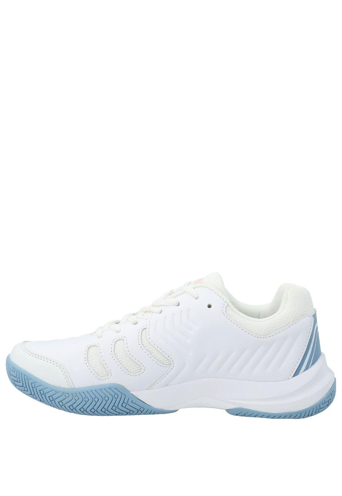 Zapatilla de Pádel Mujer Court Blanco c/ Azul-5