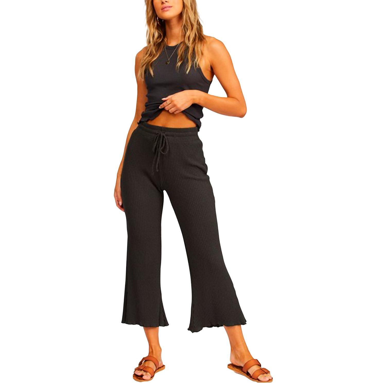 Pantalón Mujer Come Through Negro-0