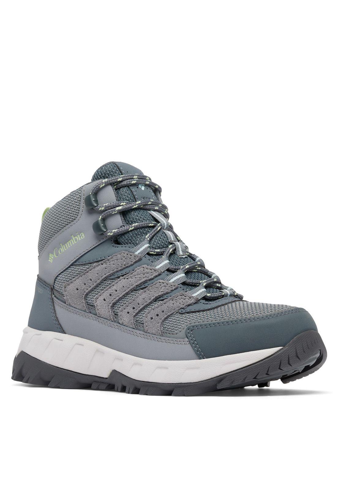 Bota Mujer Strata Trail Mid Wp Gris-0