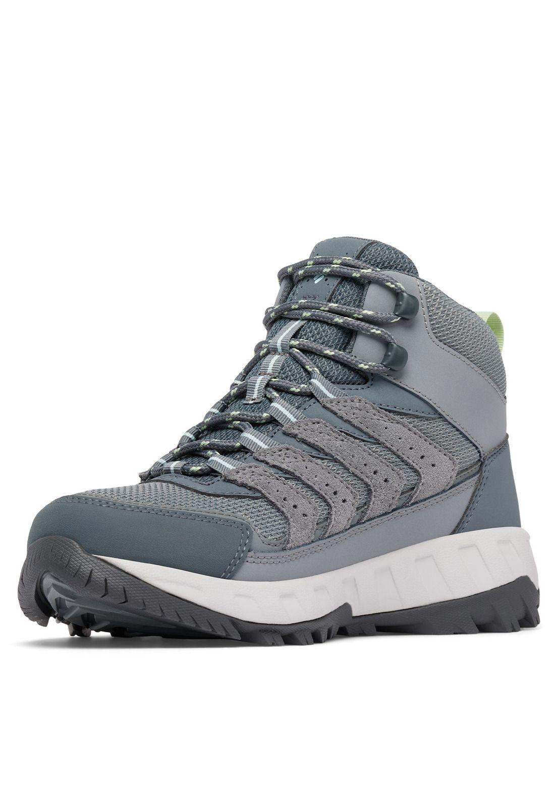 Bota Mujer Strata Trail Mid Wp Gris-3