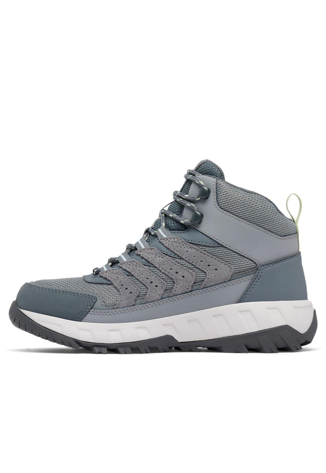 Bota Mujer Strata Trail Mid Wp Gris-4
