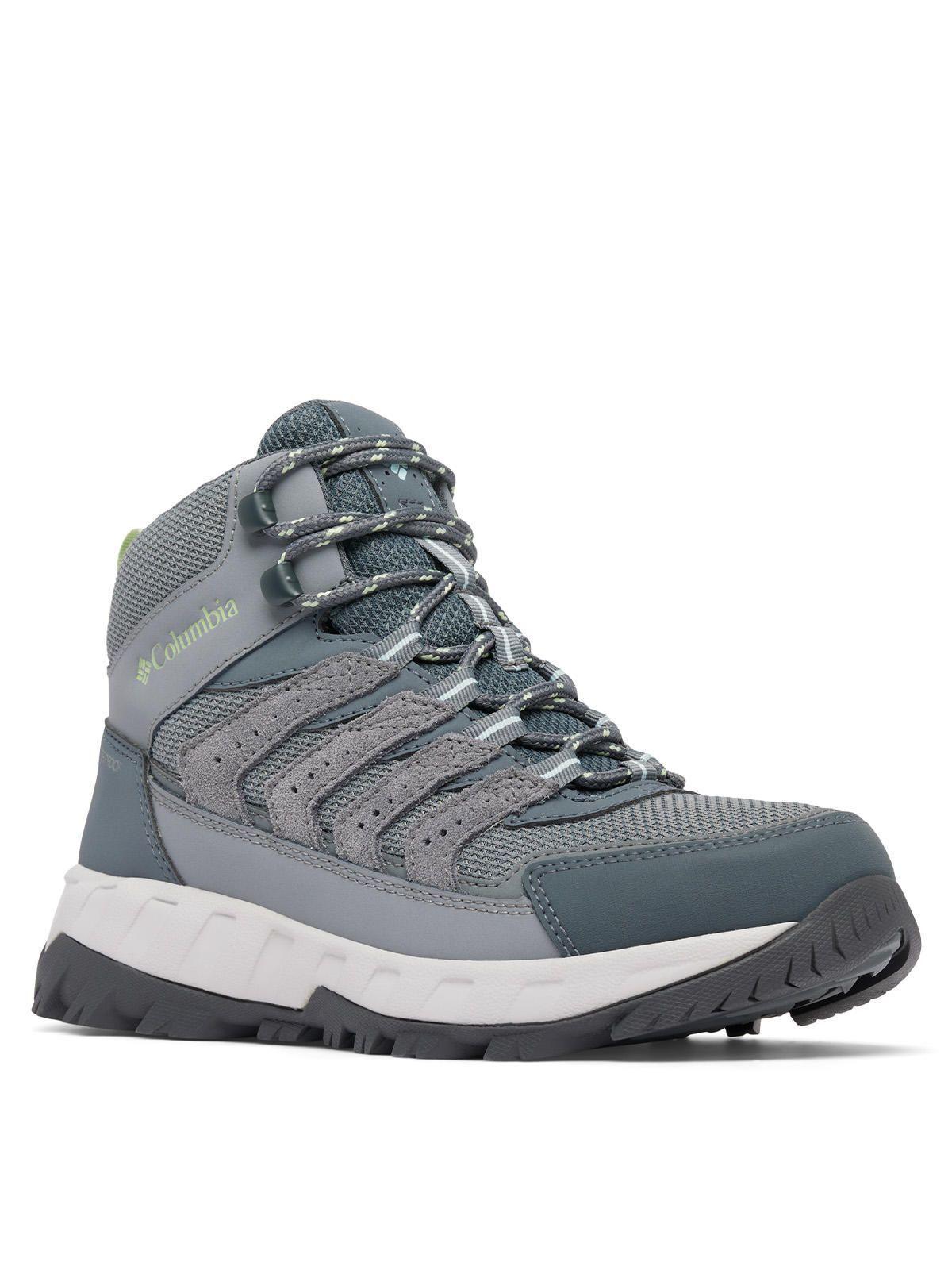 Botin Mujer Strata Trail Mid Wp Gris-0
