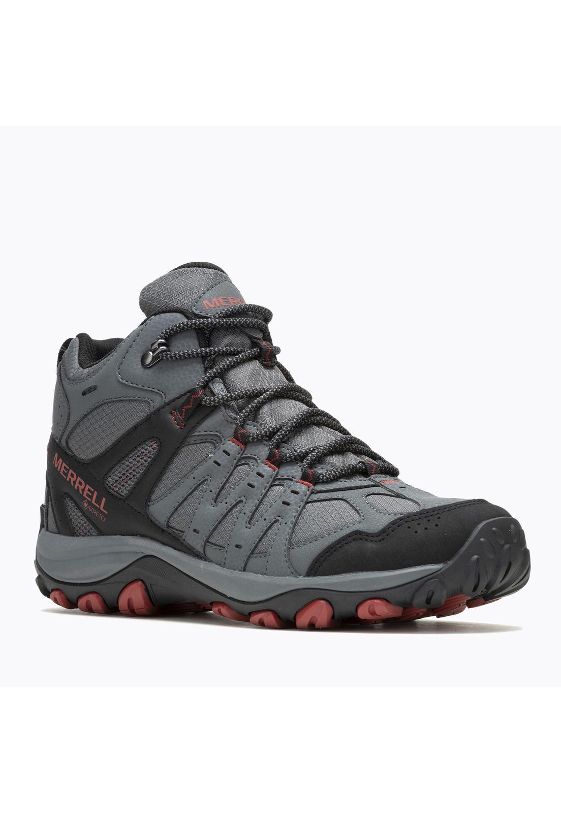 Botín Hombre Accentor 3 Sport Mid Gris-1