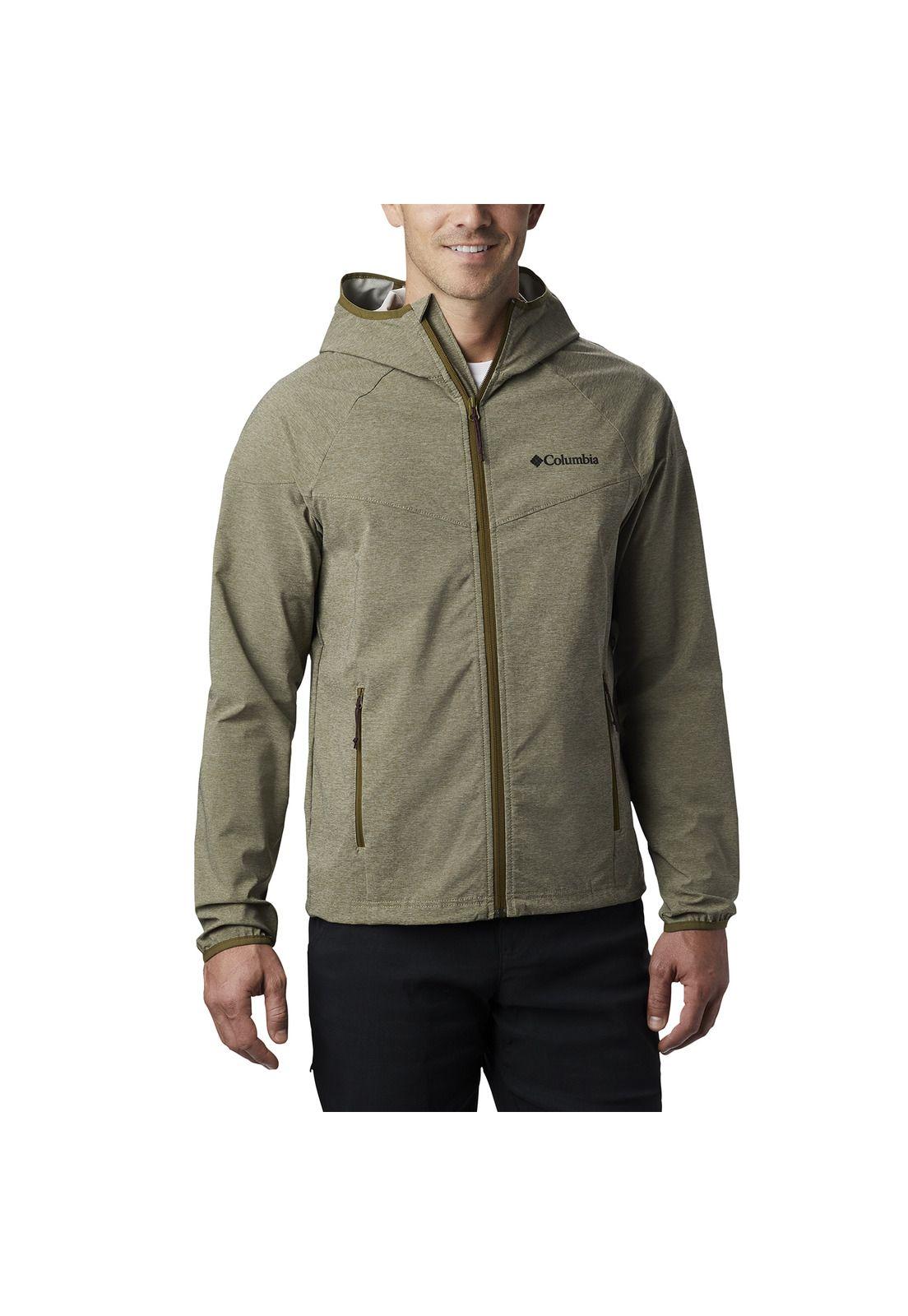 Poleron Hombre Heather Canyon Verde-0