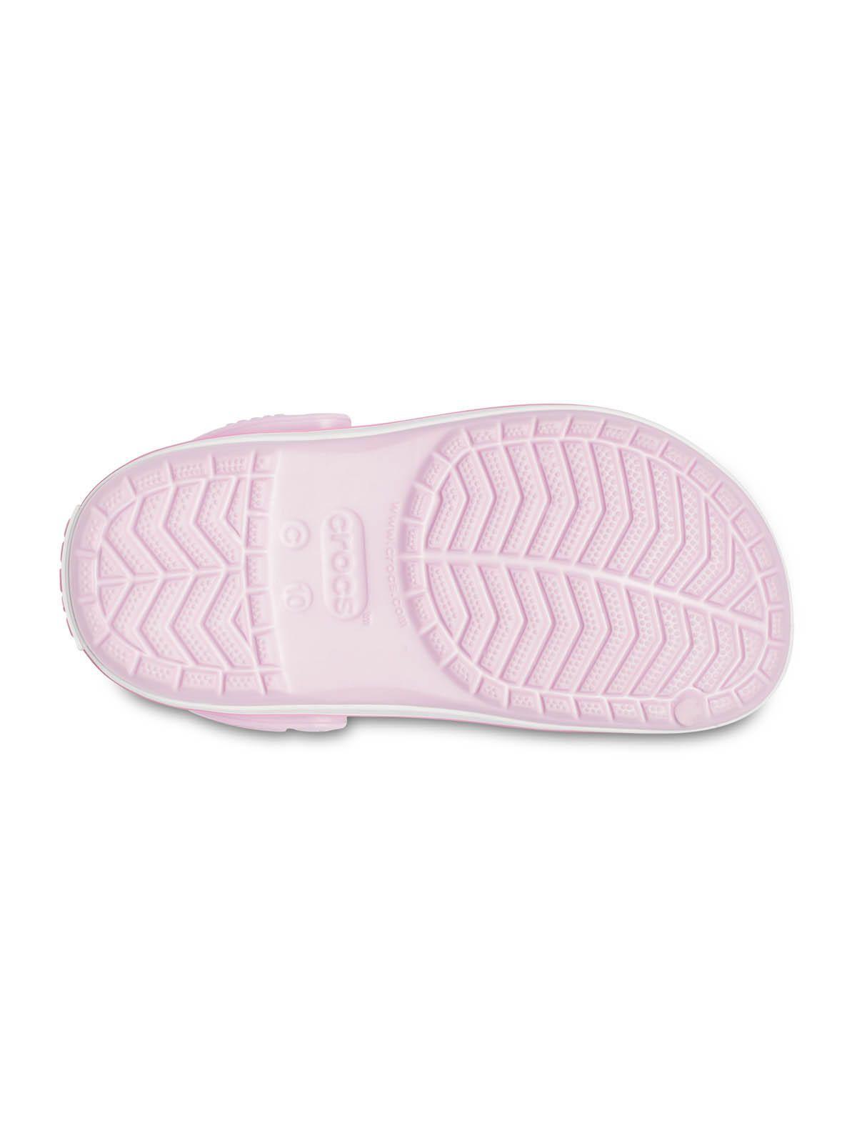 Zueco Niñas Pequeñas Crocband Clog Rosa-5