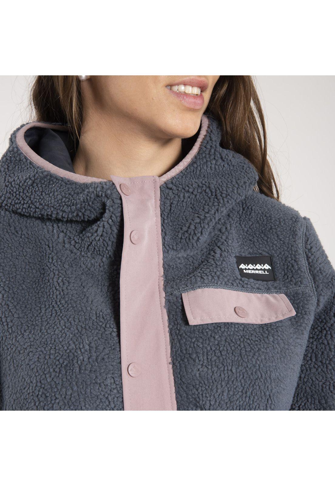 Polar Mujer Havoc Sherpa Gris-3