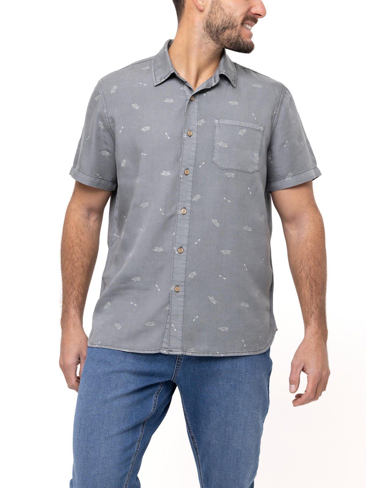 Camisa Tencel Denimprint Gris Hombre-7
