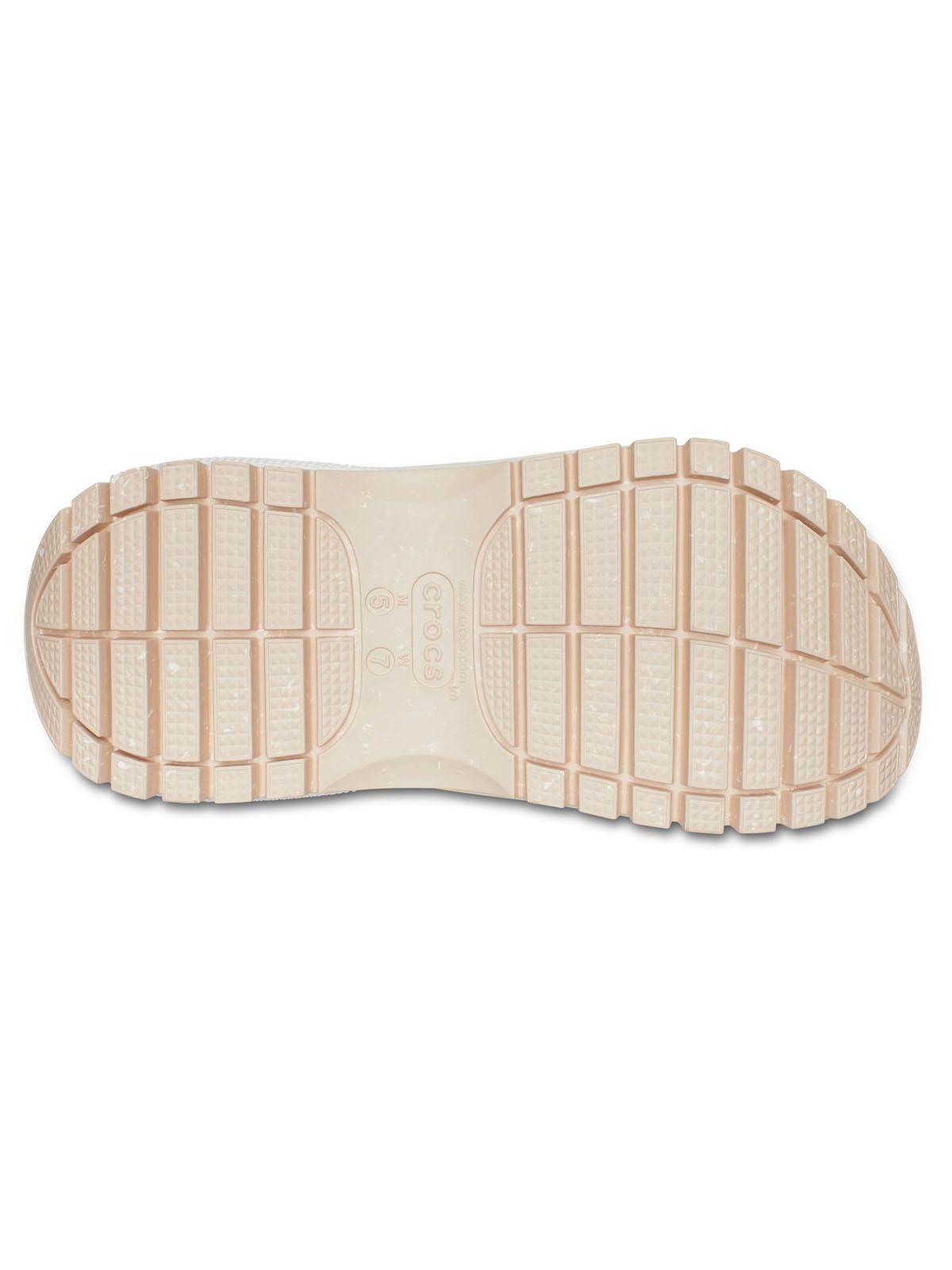 Zueco Crocs Mujer Mega Crush Clog Beige Pastel-5