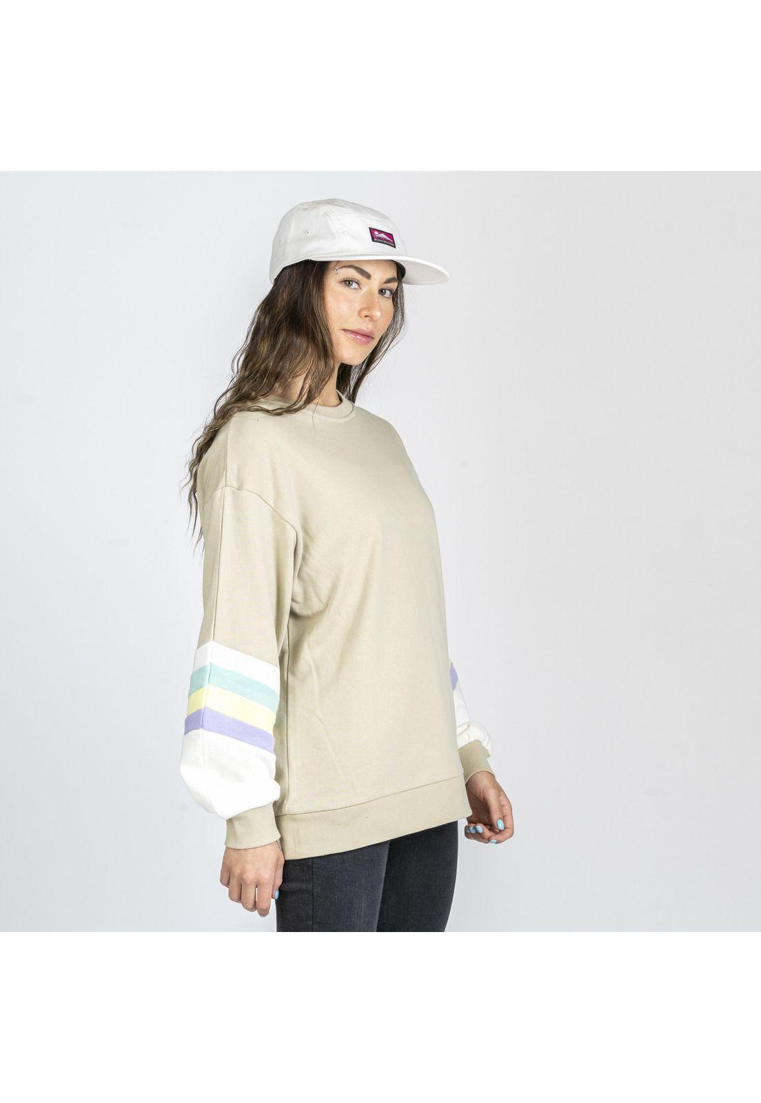 Polerón Mujer Airbuckle W Gris-0